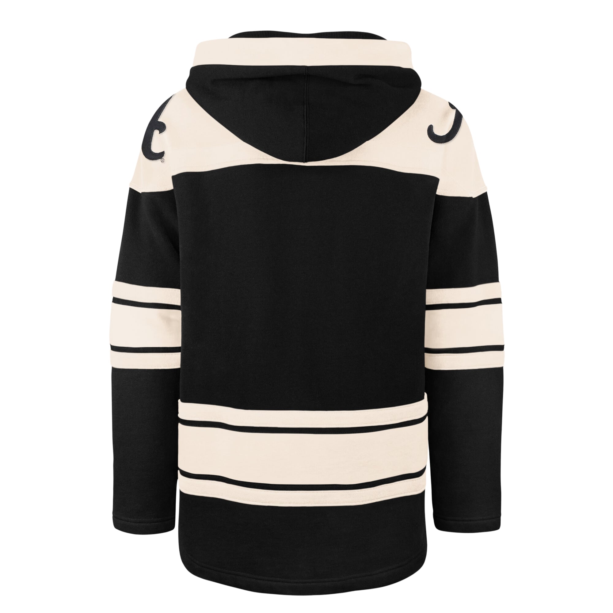 Men's '47  Black Alabama Crimson Tide Superior Lacer Hoodie