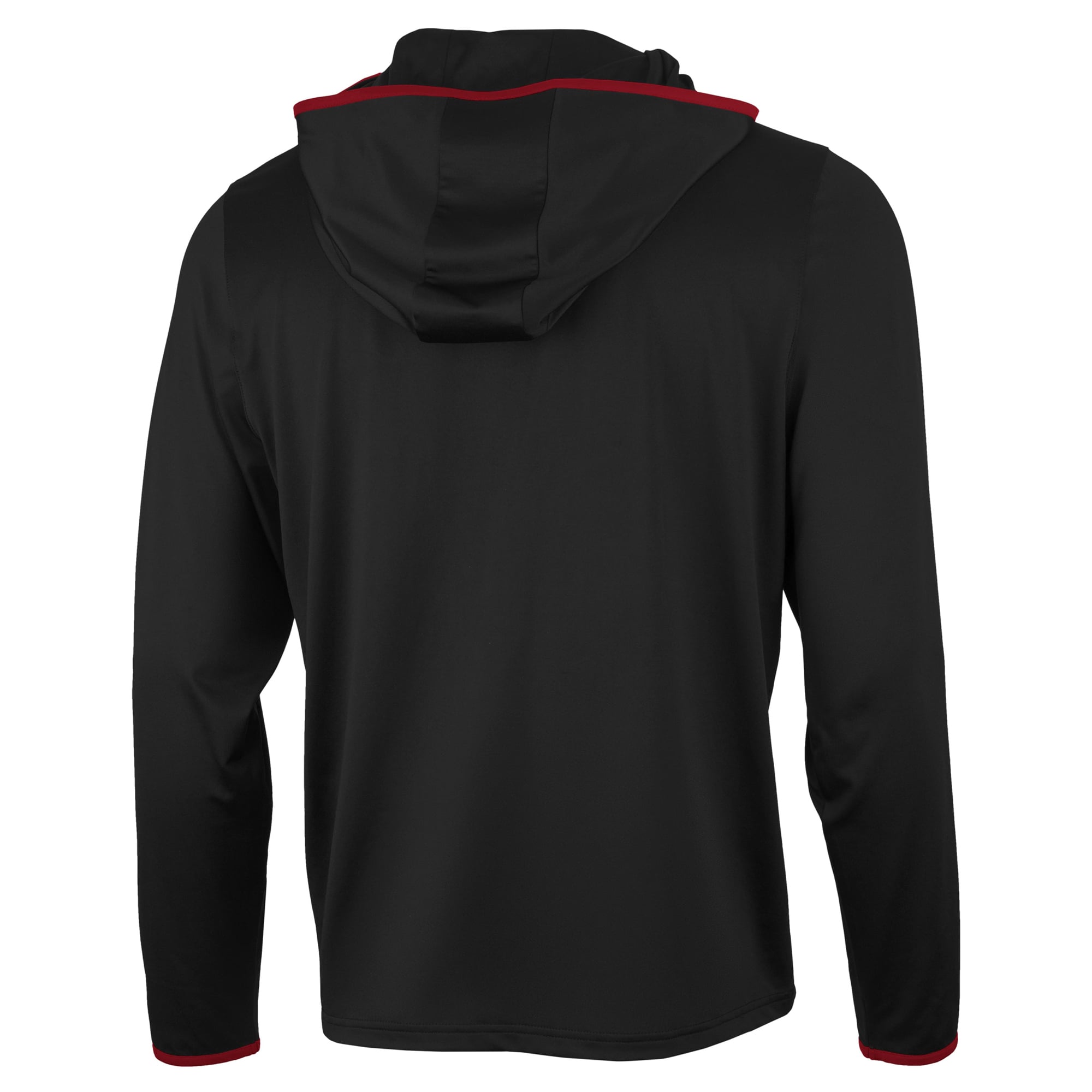 T-shirt à capuche manches longues Antigua Black Alabama Crimson Tide pour homme