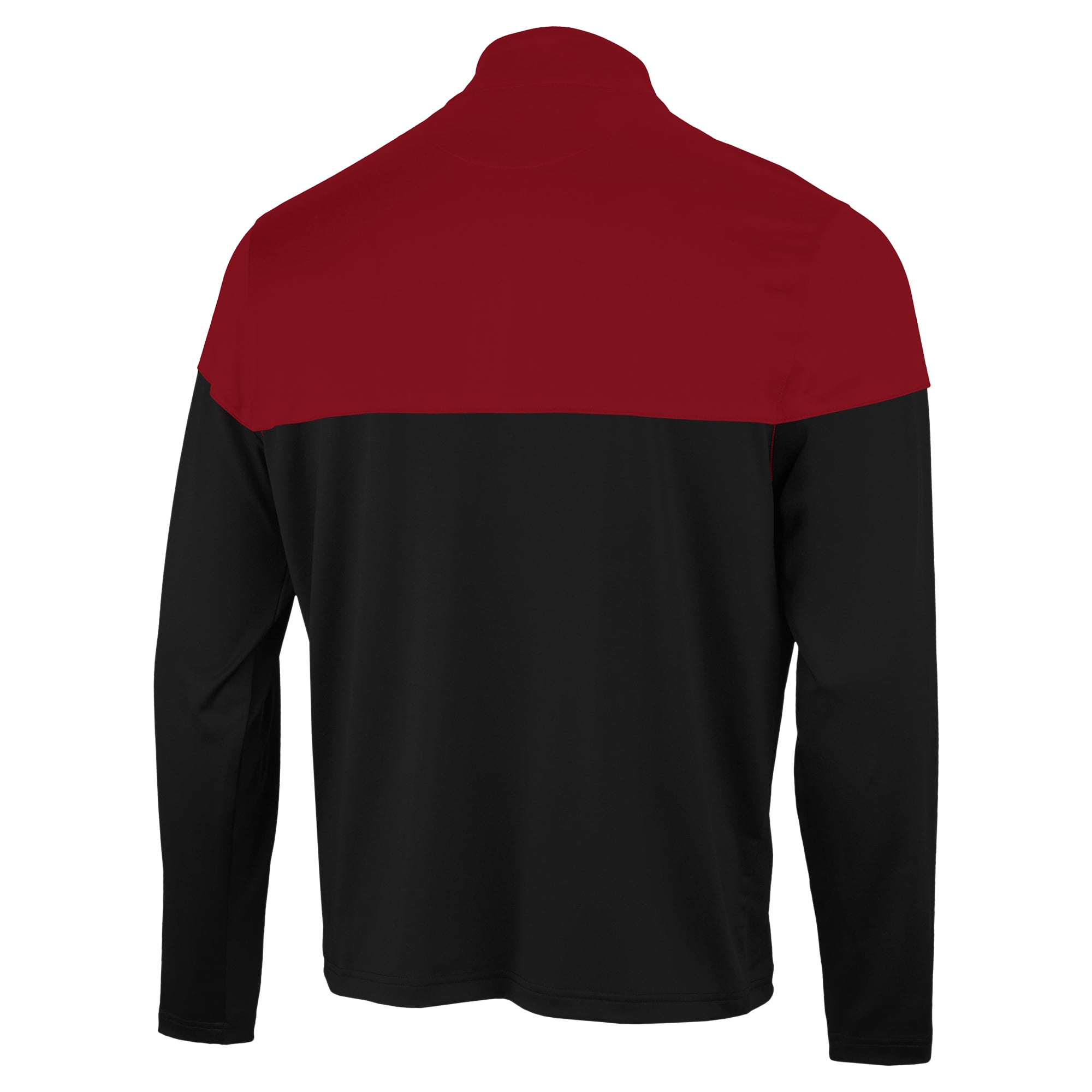 Pull à col zippé Antigua pour homme, colorblock noir Alabama Crimson Tide