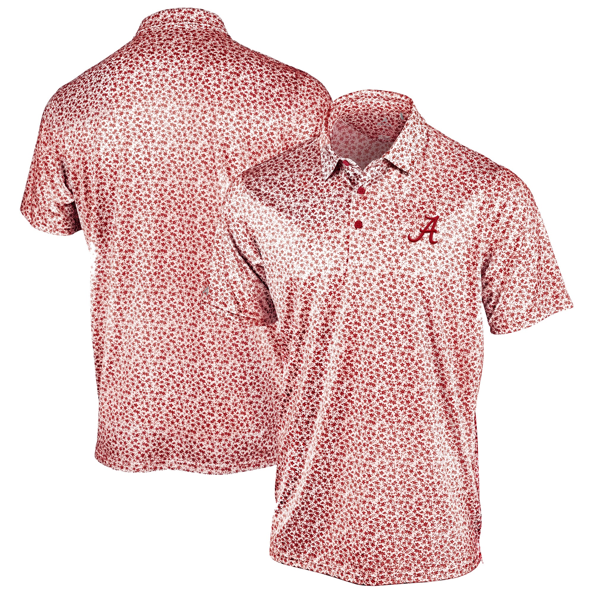Polo Antigua Crimson Alabama Tide Flourish pour homme