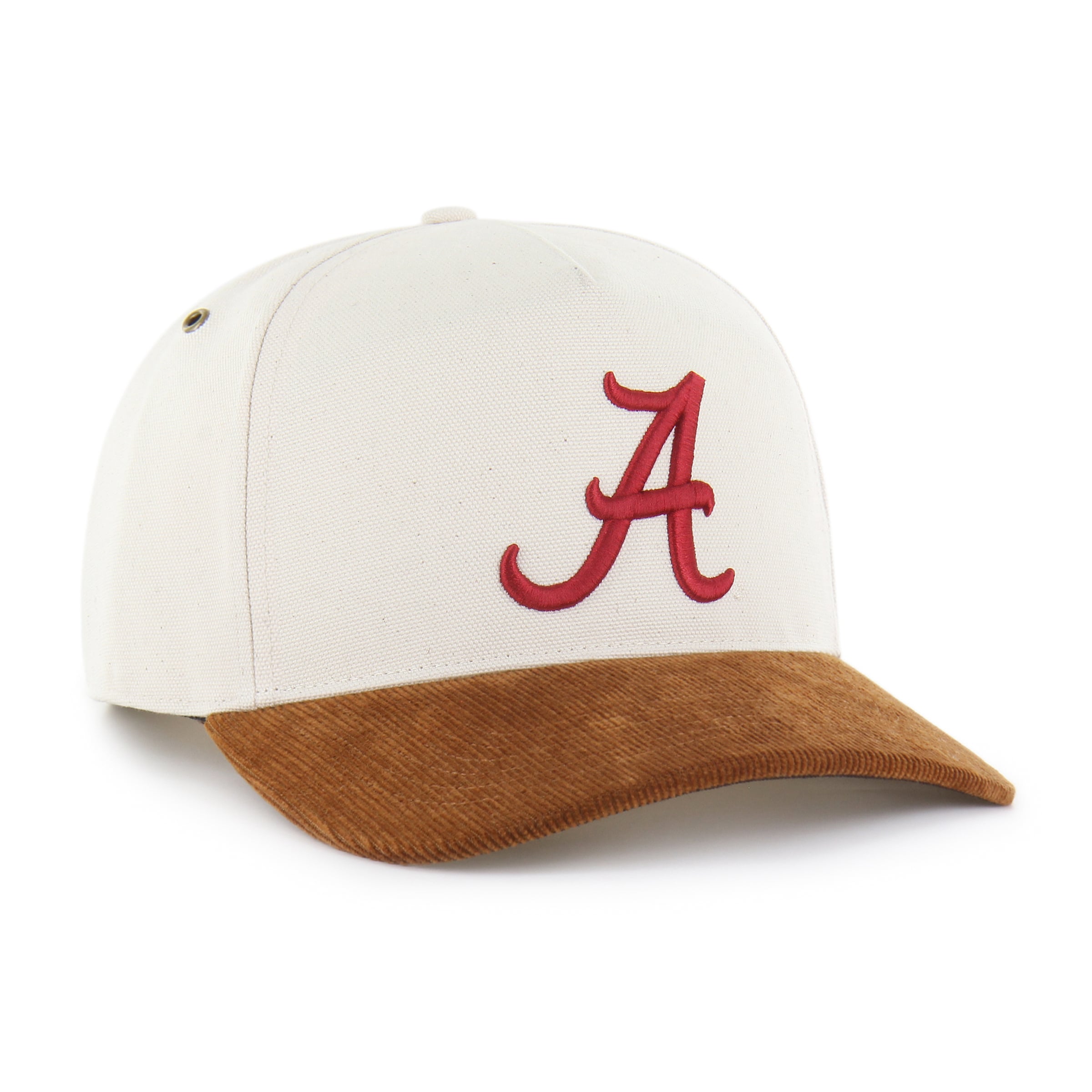 Men's Carhartt x '47 Natural/Brown Alabama Crimson Tide Undyed Relaxed Hitch Adjustable Hat