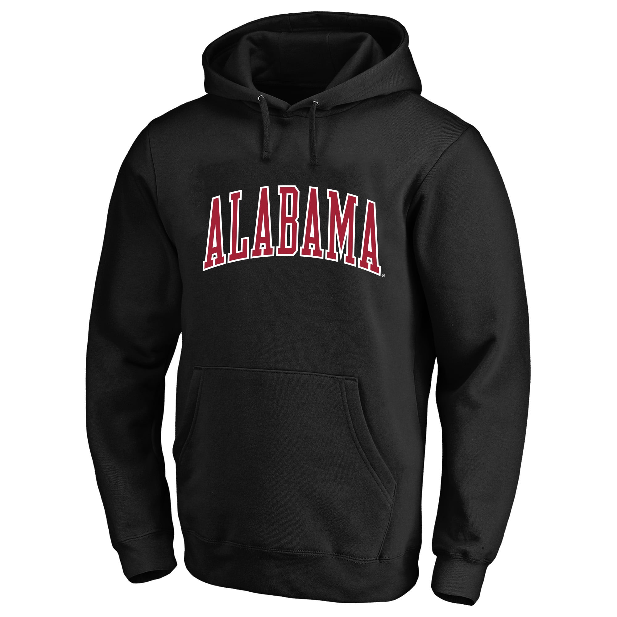Sweat à capuche Champion noir Alabama Crimson Tide Arch Over Tackle Twill pour homme, grandes tailles