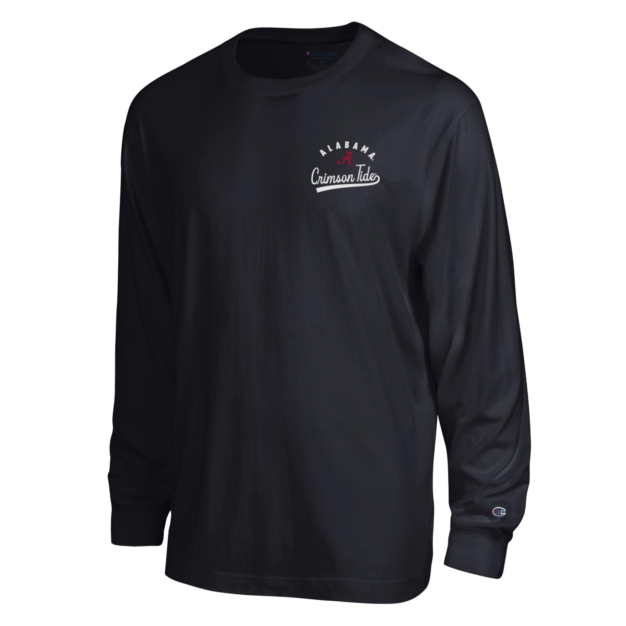 T-shirt à manches longues plastifié Champion Black Alabama Crimson Tide All-Star pour homme
