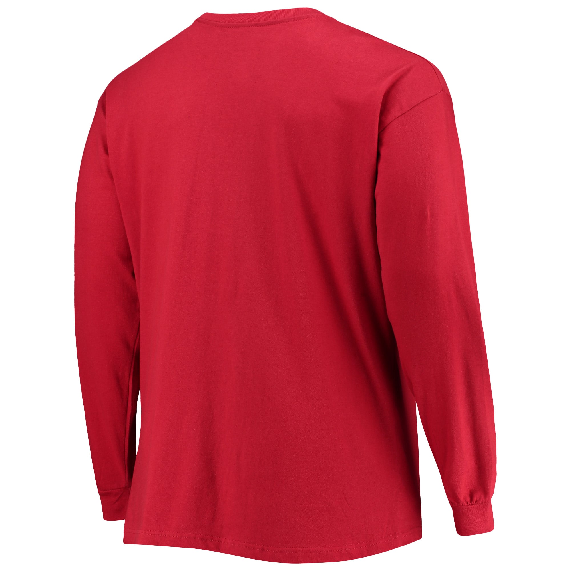 T-shirt à manches longues Champion pour homme, modèle Crimson Alabama Tide, grandes tailles, logo en arc sur le devant