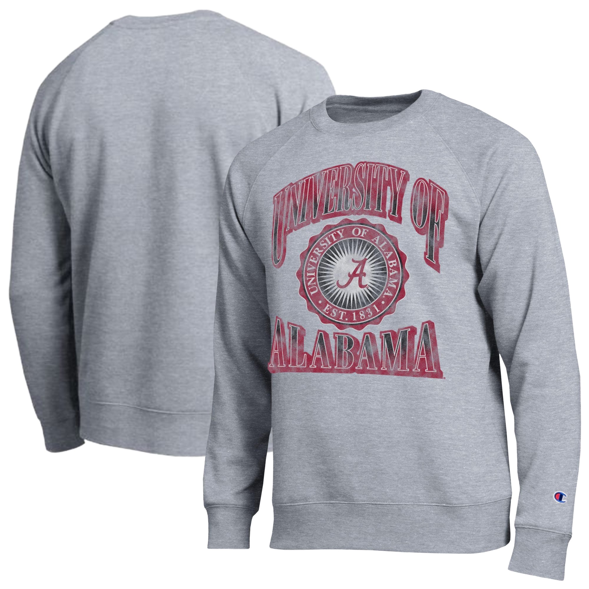 Men's Champion Heather Gray Alabama Crimson Tide All-Star Sweatshirt