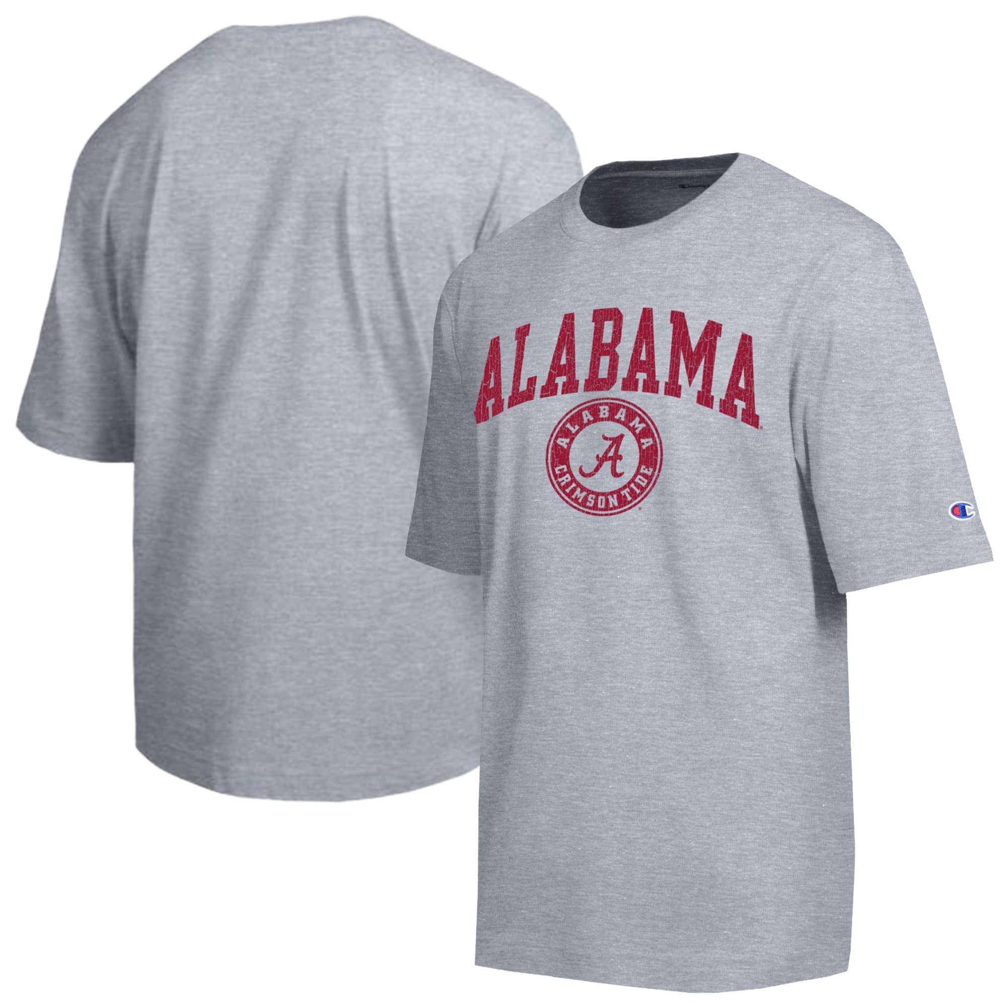 Men's Champion Heather Gray Alabama Crimson Tide Scholar All-Star T-Shirt