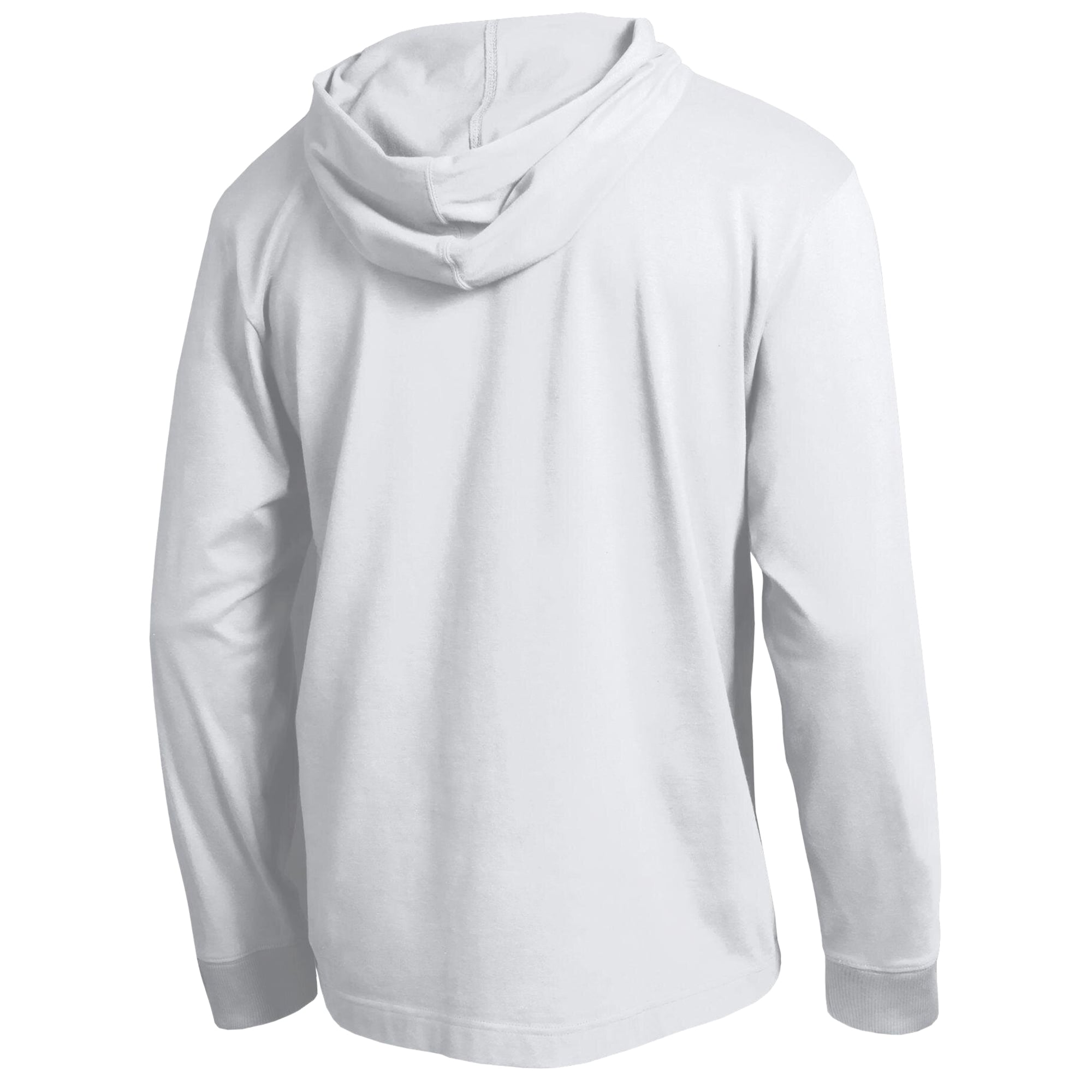 Men's Champion White Alabama Crimson Tide Operation Hat Trick Sleeve Line Hooded Long T-Shirt