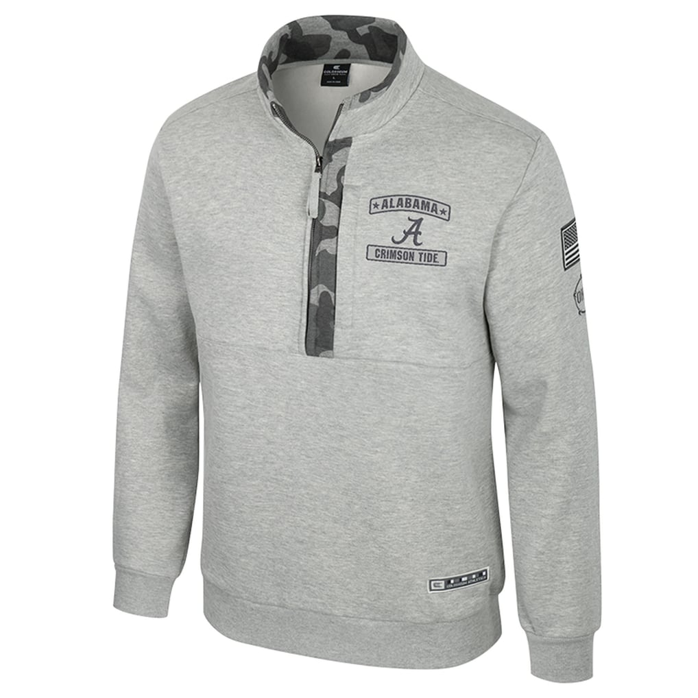 Coluseeom Men's Colosseum Heather Gray Alabama Crimson Tide OORAH OHT Military ...