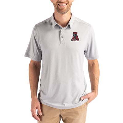 Alabama Crimson Tide Cutter & Buck Coastline Epic Comfort Eco Recycled Polo - Gray