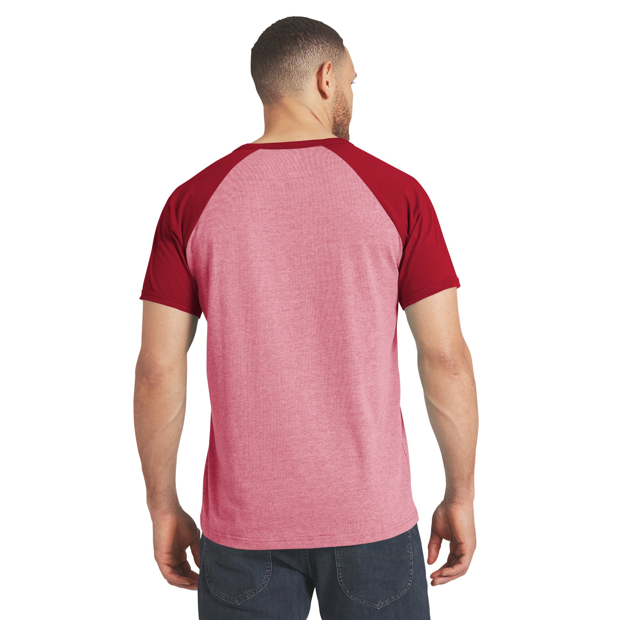 Men's Darius Rucker Collection by Fanatics Crimson Alabama Tide Raglan T-Shirt