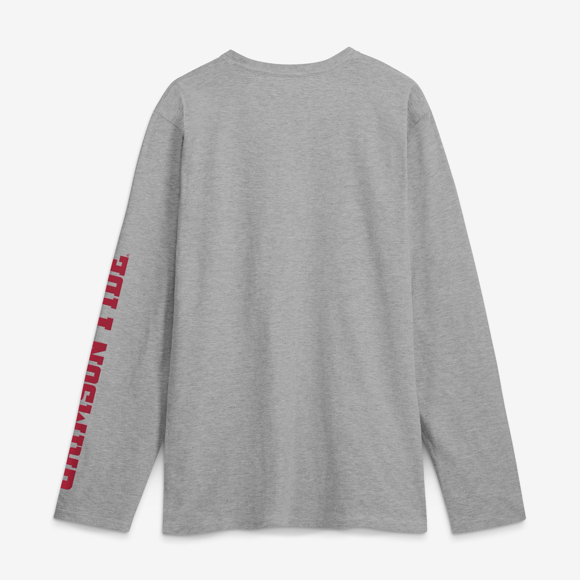 T-shirt à manches longues blanc logo Alabama Crimson Tide pour homme