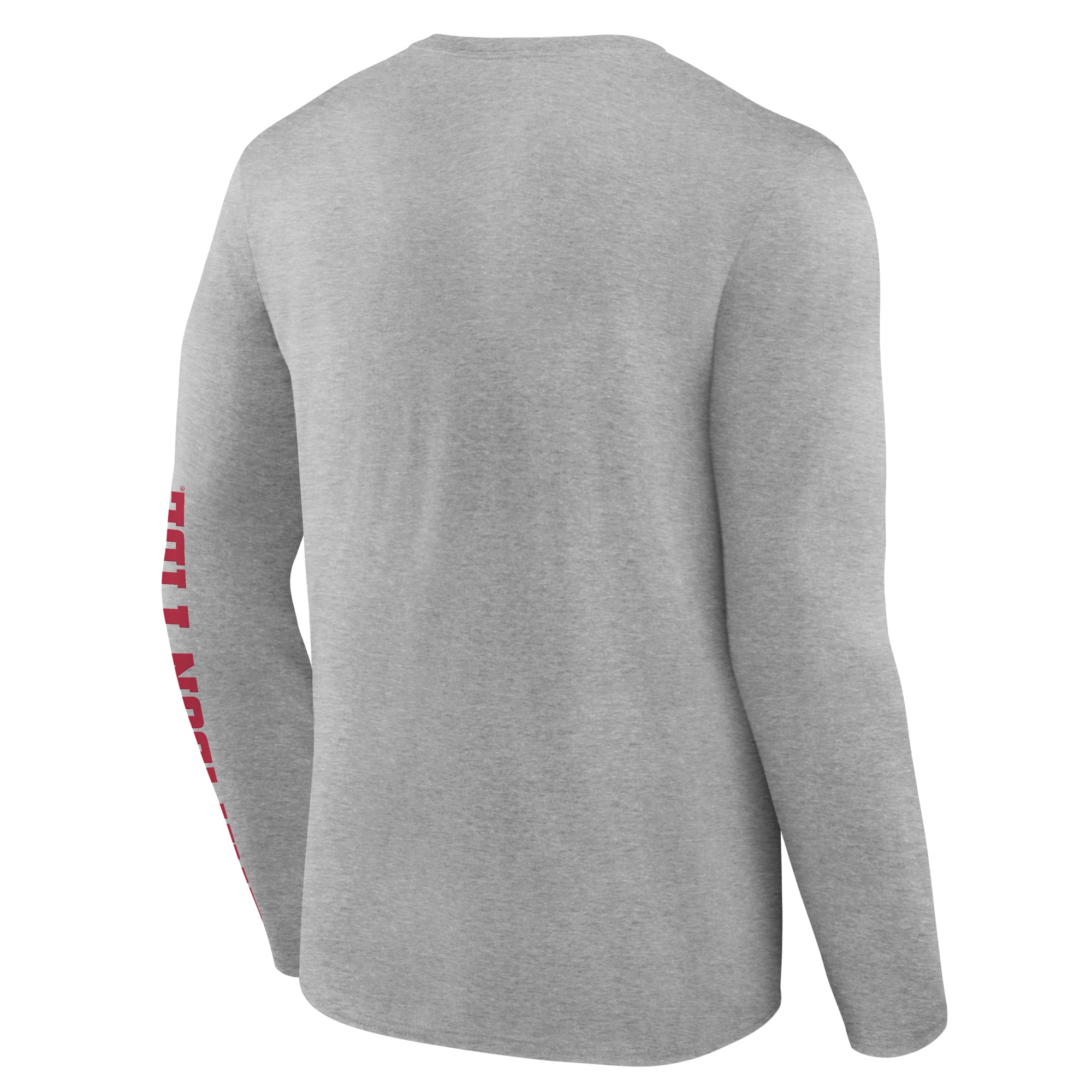 T-shirt à manches longues blanc logo Alabama Crimson Tide pour homme