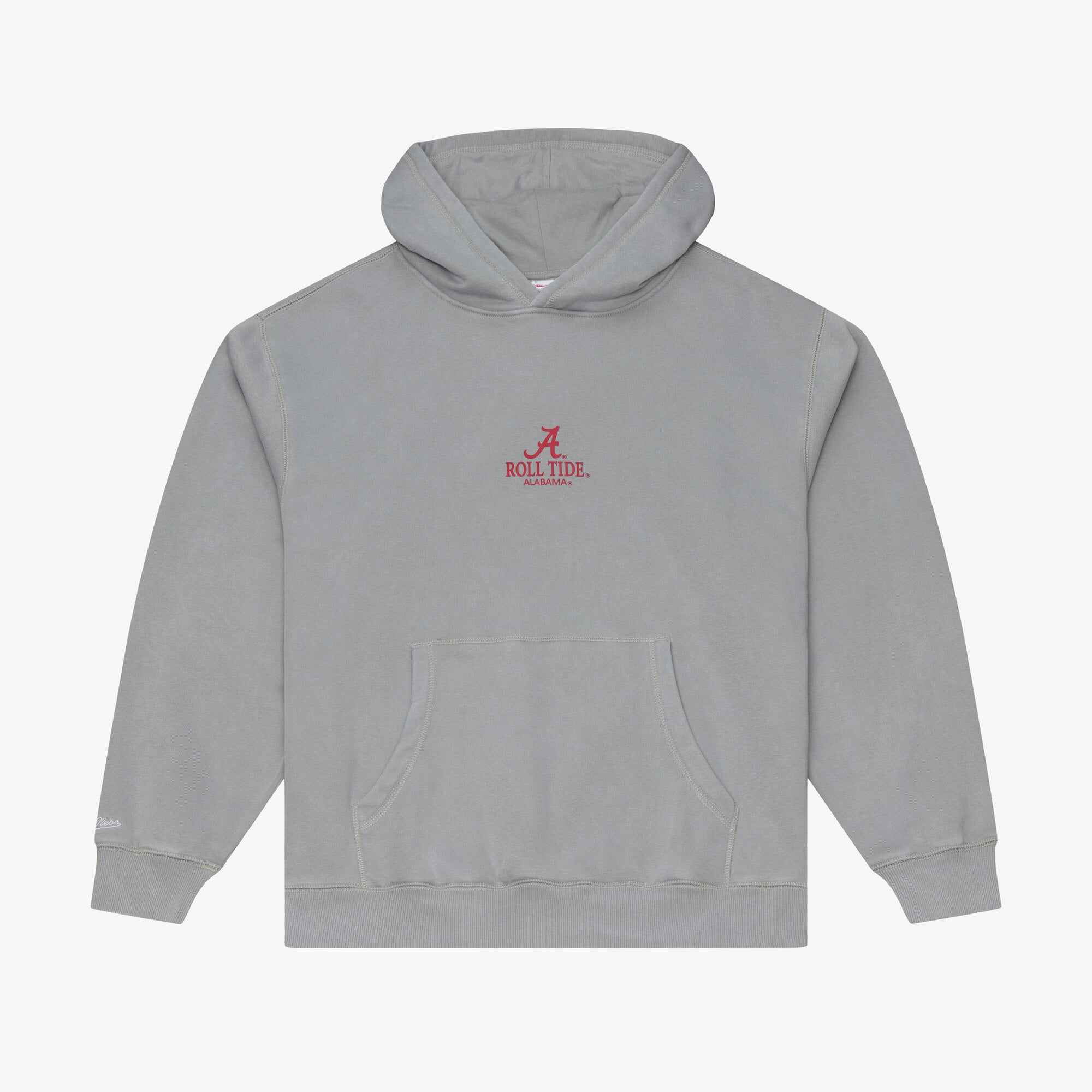 Men's Mitchell & Ness Gray Alabama Crimson Tide Core Icon Fleece Hoodie