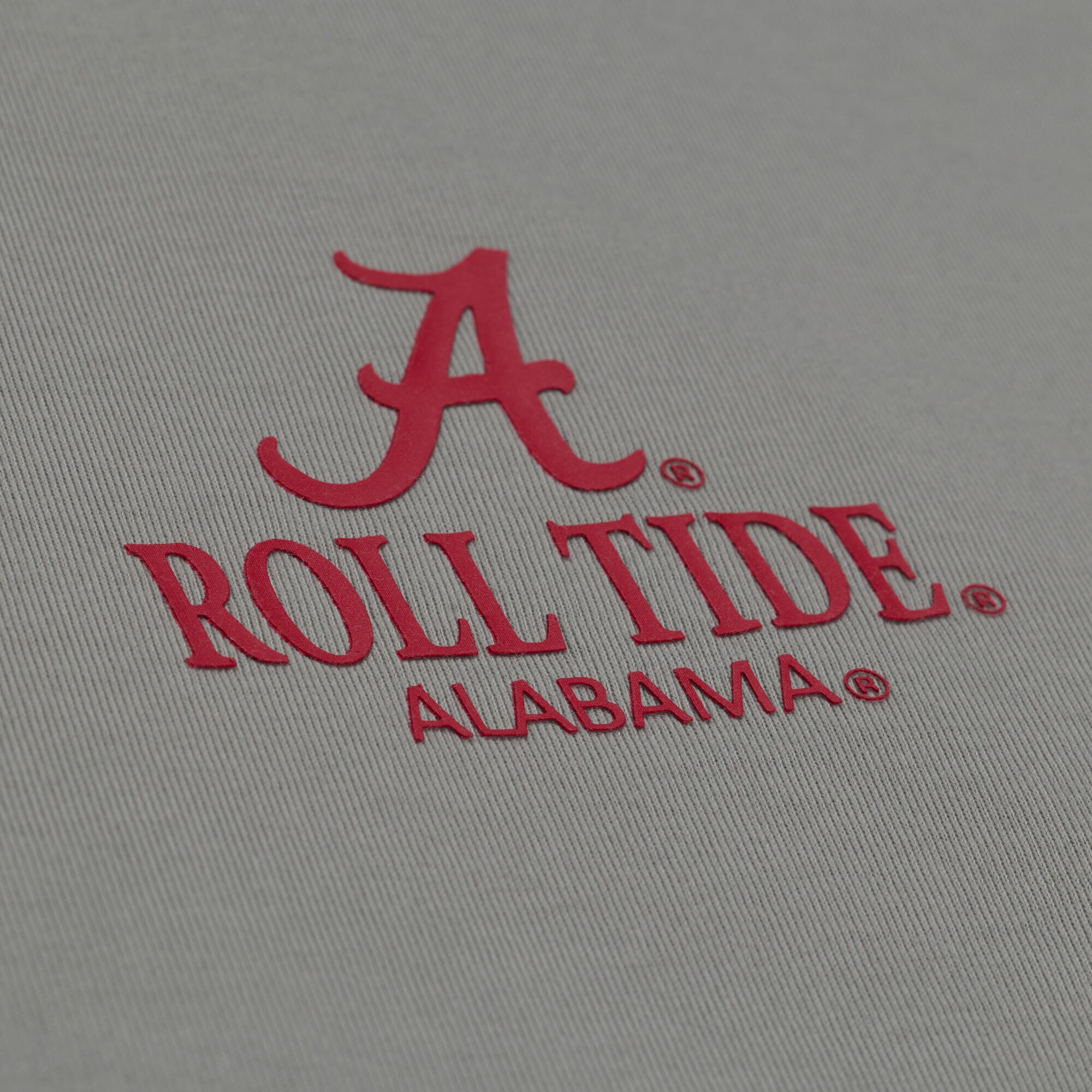 T-shirt Mitchell & Ness gris Alabama Crimson Tide Core Icon pour homme