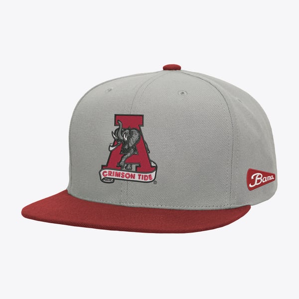 Cappellino American Needle Alabama Crimson Tide – Bianco/Nero Con Rete – 8587