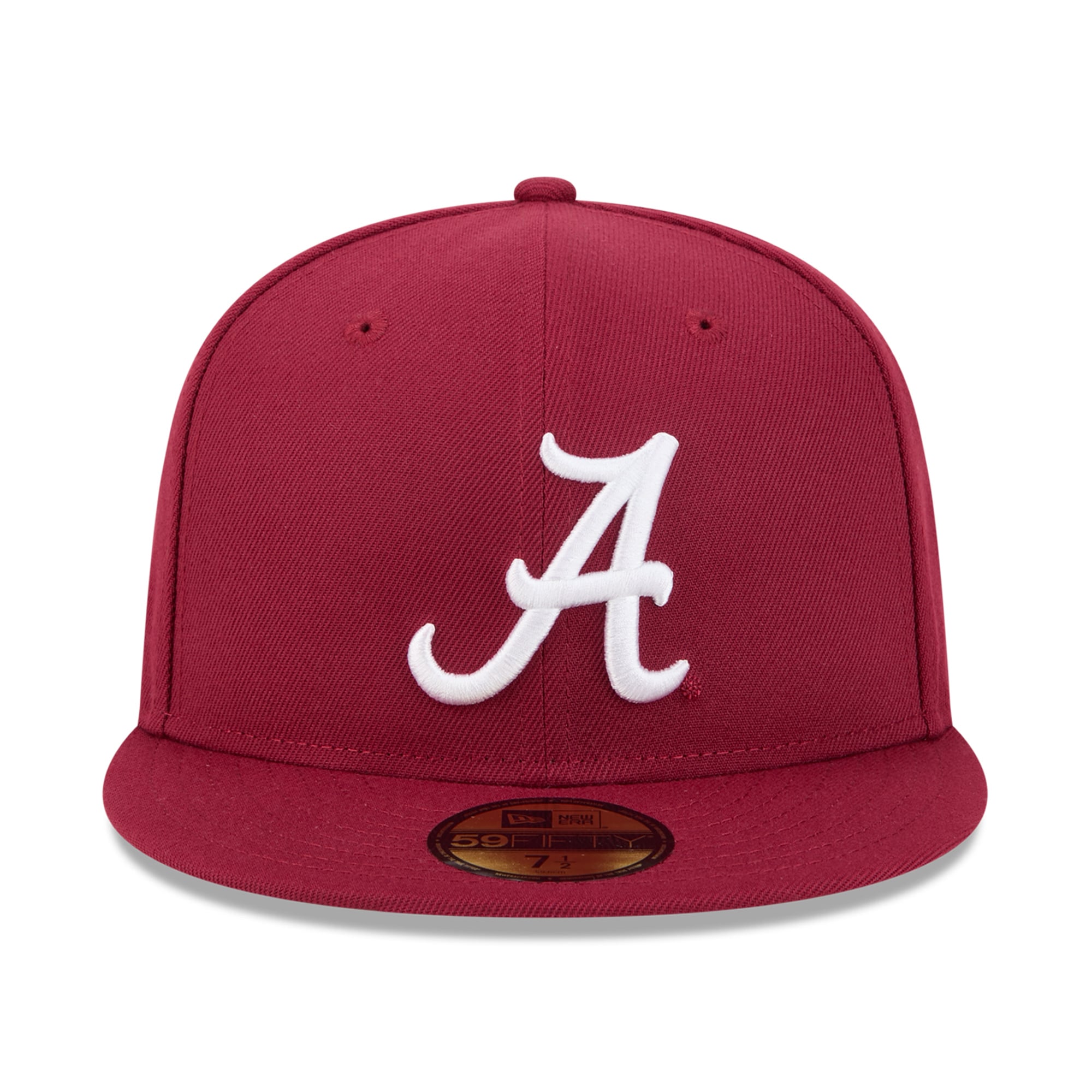 Casquette ajustée New Era Crimson Alabama Tide Core 59FIFTY pour homme