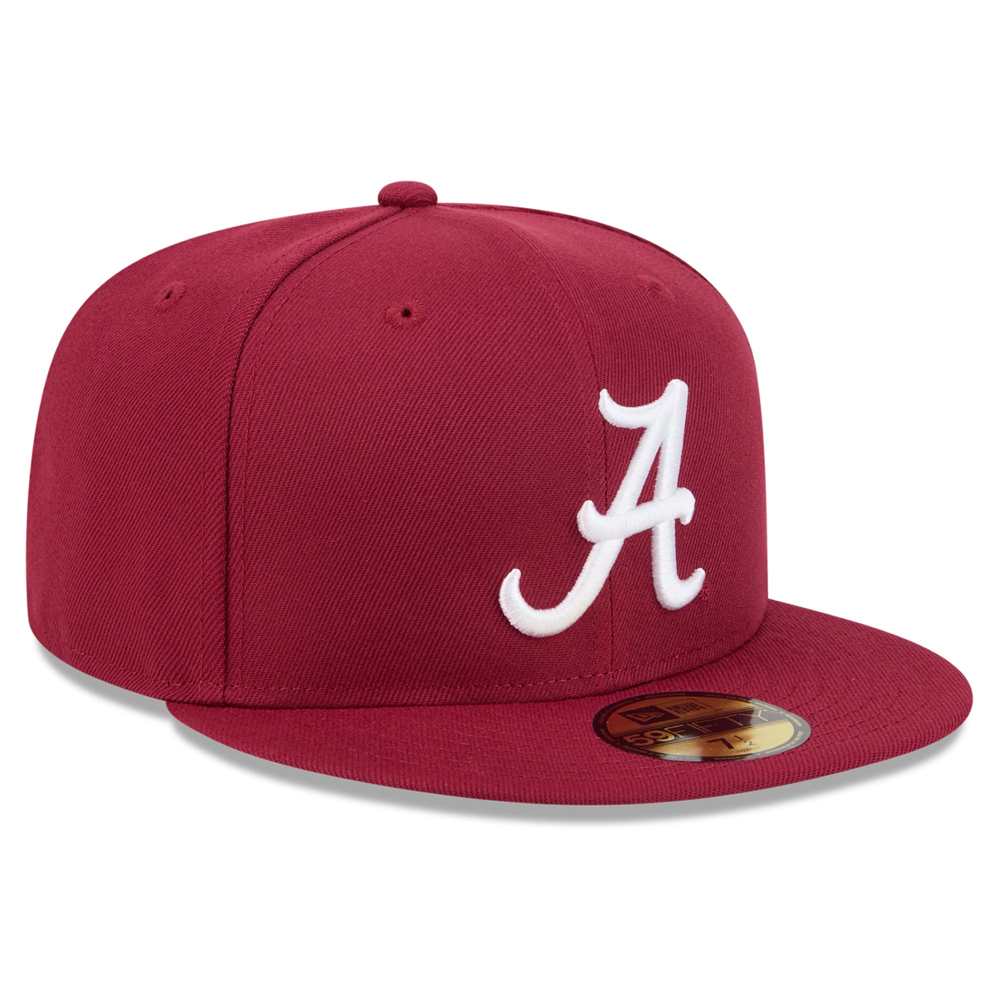Casquette ajustée New Era Crimson Alabama Tide Core 59FIFTY pour homme