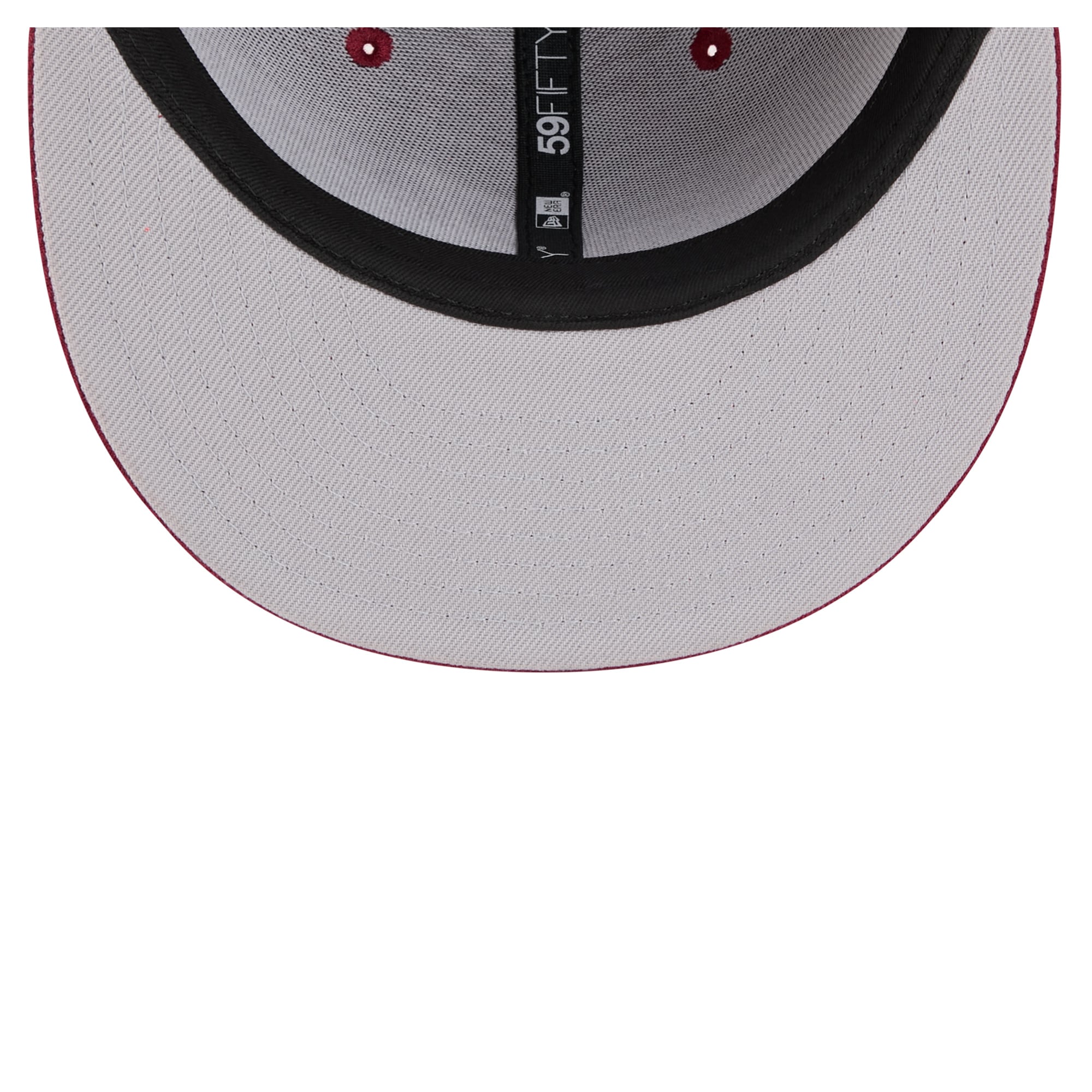 Casquette ajustée New Era Crimson Alabama Tide Core 59FIFTY pour homme