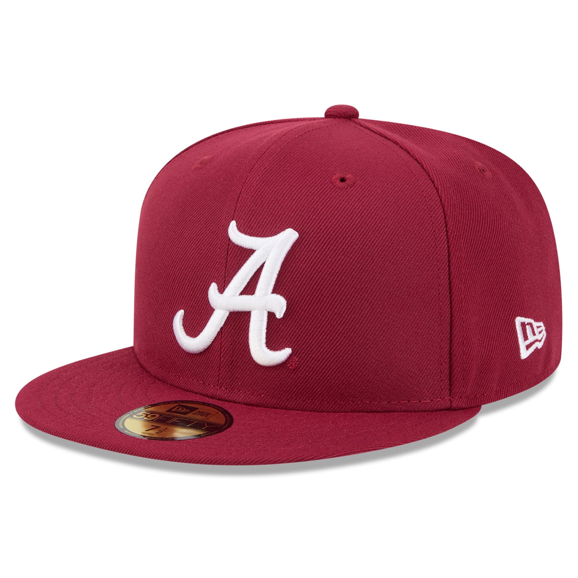 Casquette ajustée New Era Crimson Alabama Tide Core 59FIFTY pour homme