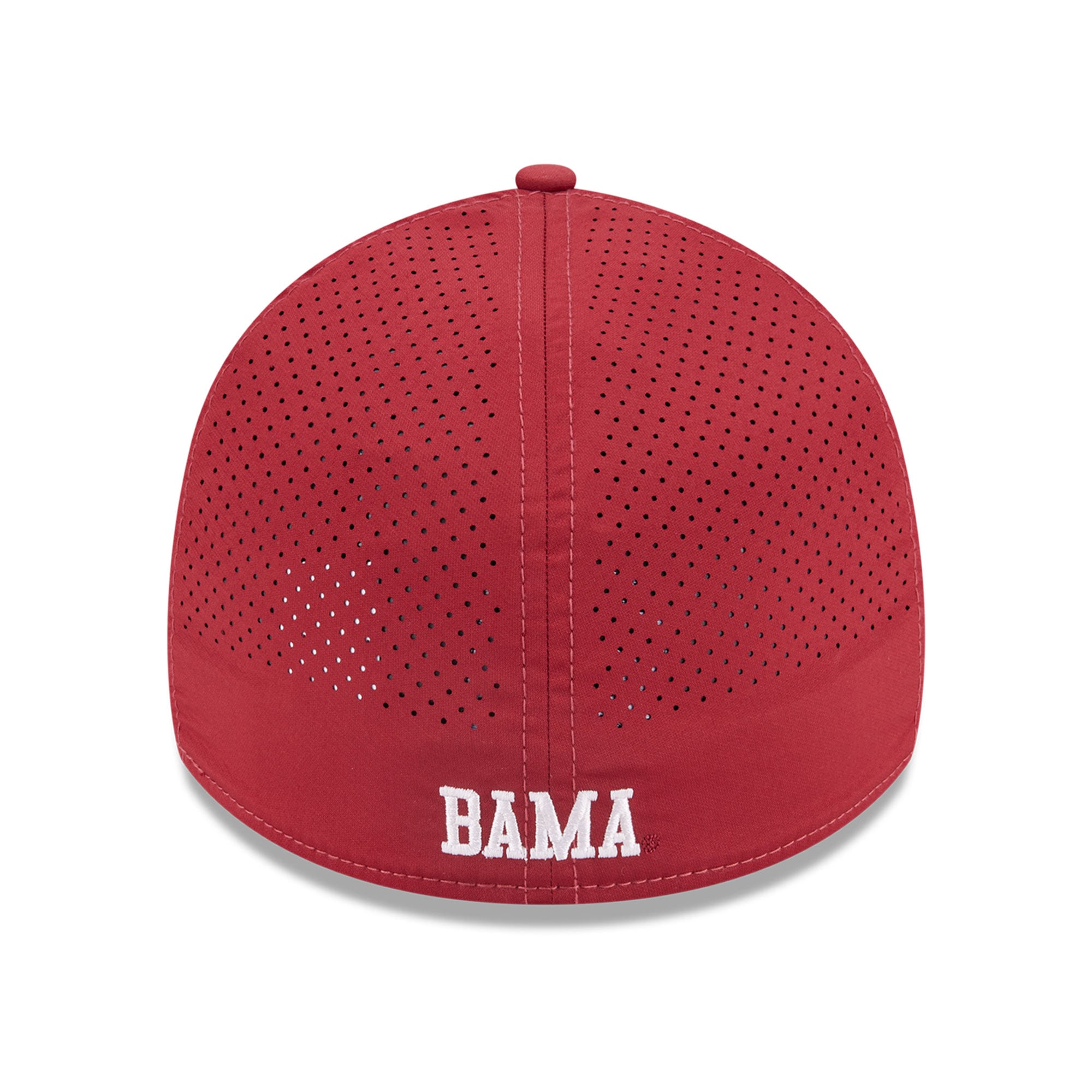 Casquette extensible New Era Crimson Alabama Tide Performance Rope 39THIRTY pour homme