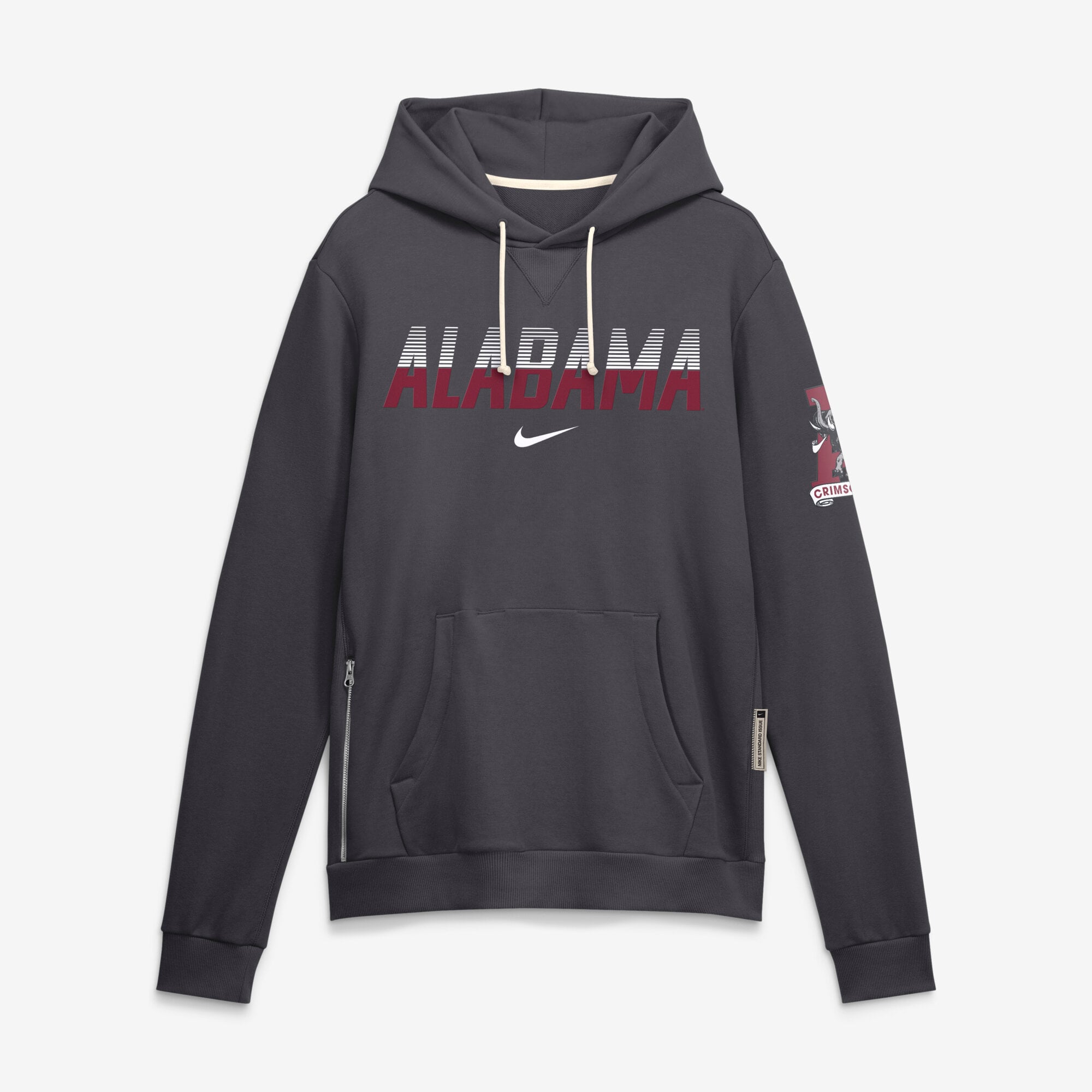 Men's Nike Black Alabama Crimson Tide 2026 Sideline Standard Issue Dri-FIT Hoodie