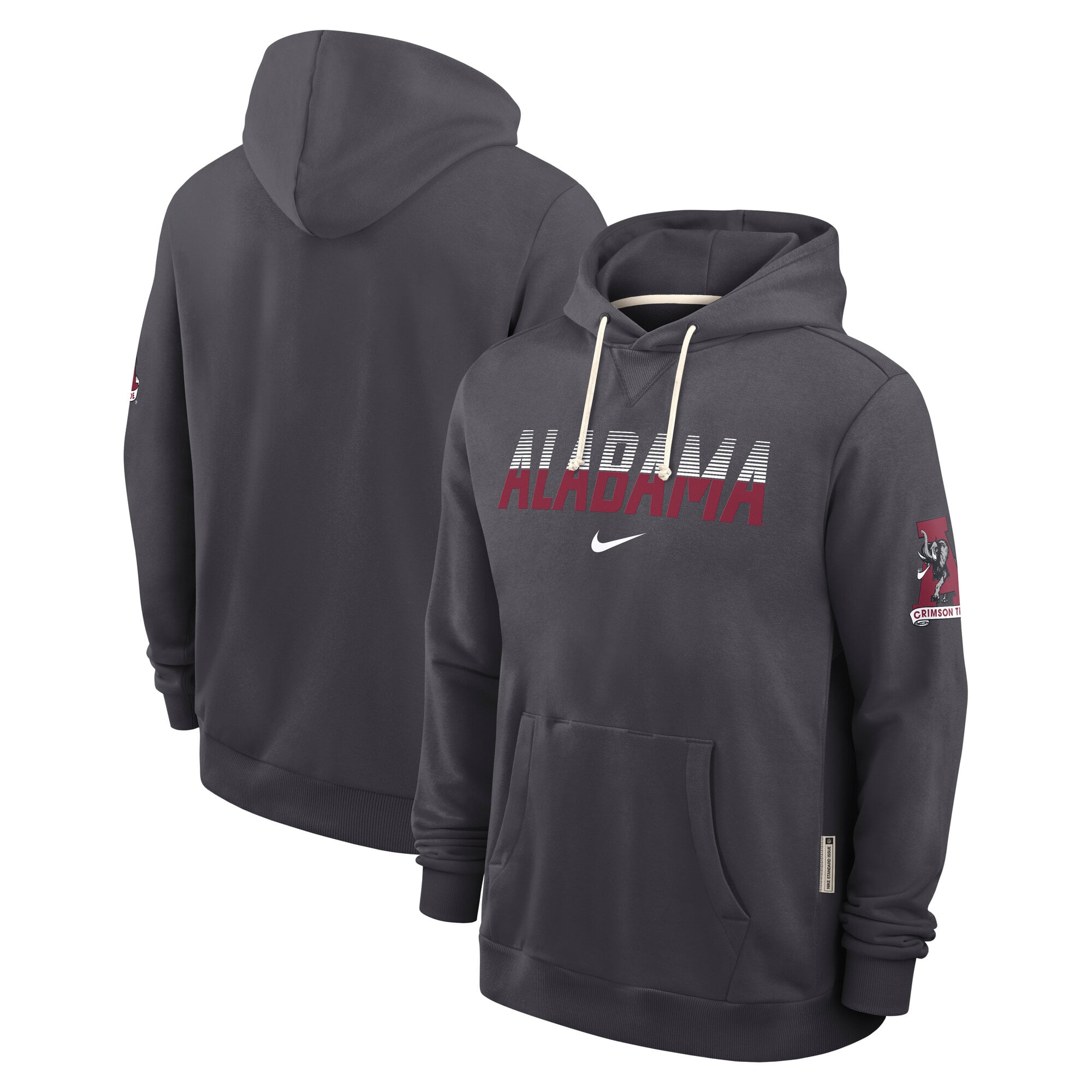 Men's Nike Black Alabama Crimson Tide 2026 Sideline Standard Issue Dri-FIT Hoodie
