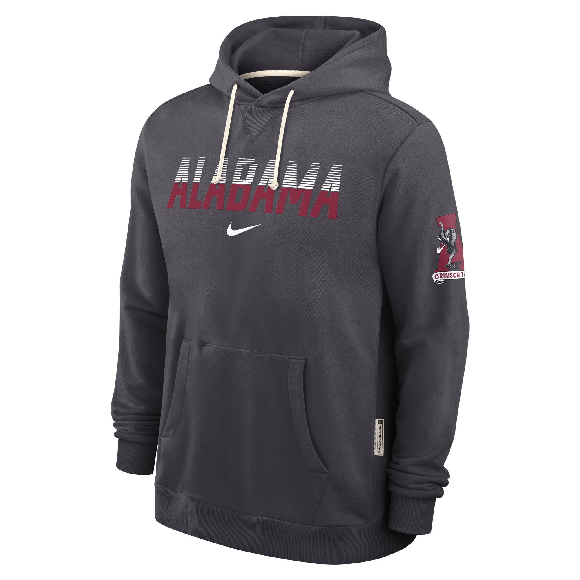 Men's Nike Black Alabama Crimson Tide 2026 Sideline Standard Issue Dri-FIT Hoodie