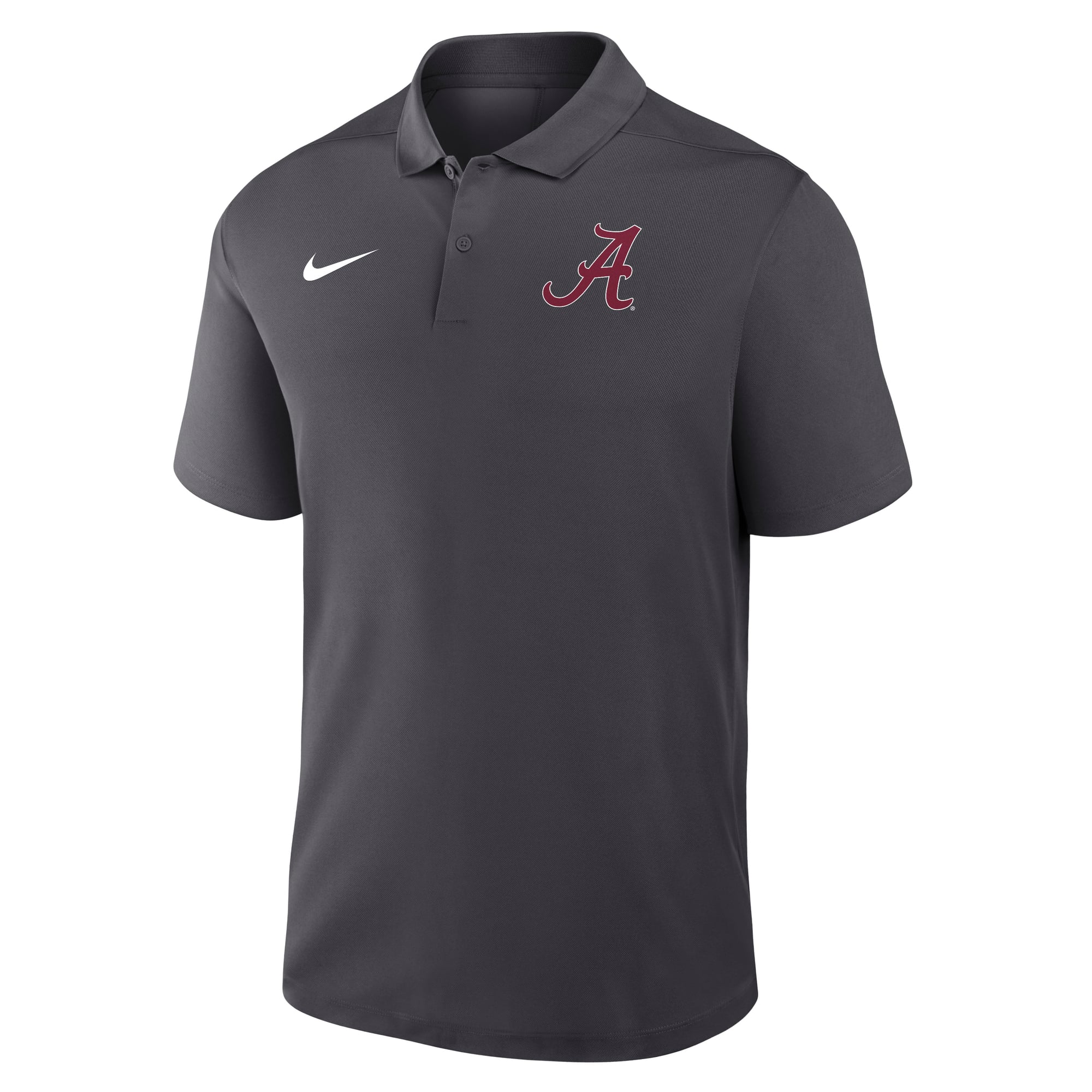 Men's Nike Anthracite Alabama Crimson Tide Dri-FIT Victory Polo