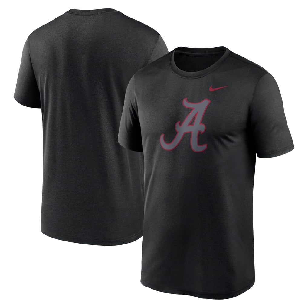 Men's Nike Black Alabama Crimson Tide Color Pop Logo Legend Performance ...