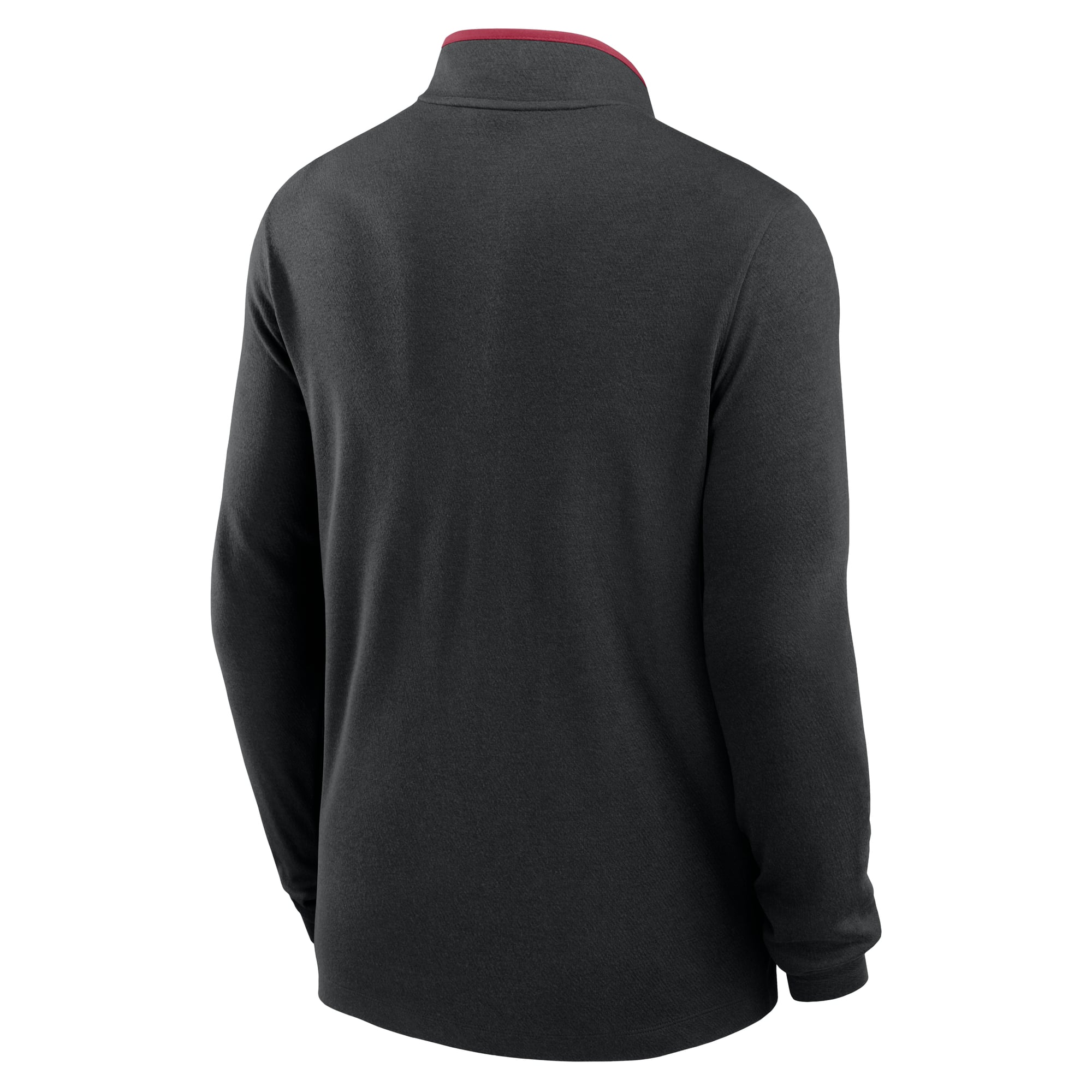 Men's Nike Black Alabama Crimson Tide Courtside Victory Dri-FIT Half-Zip Pullover