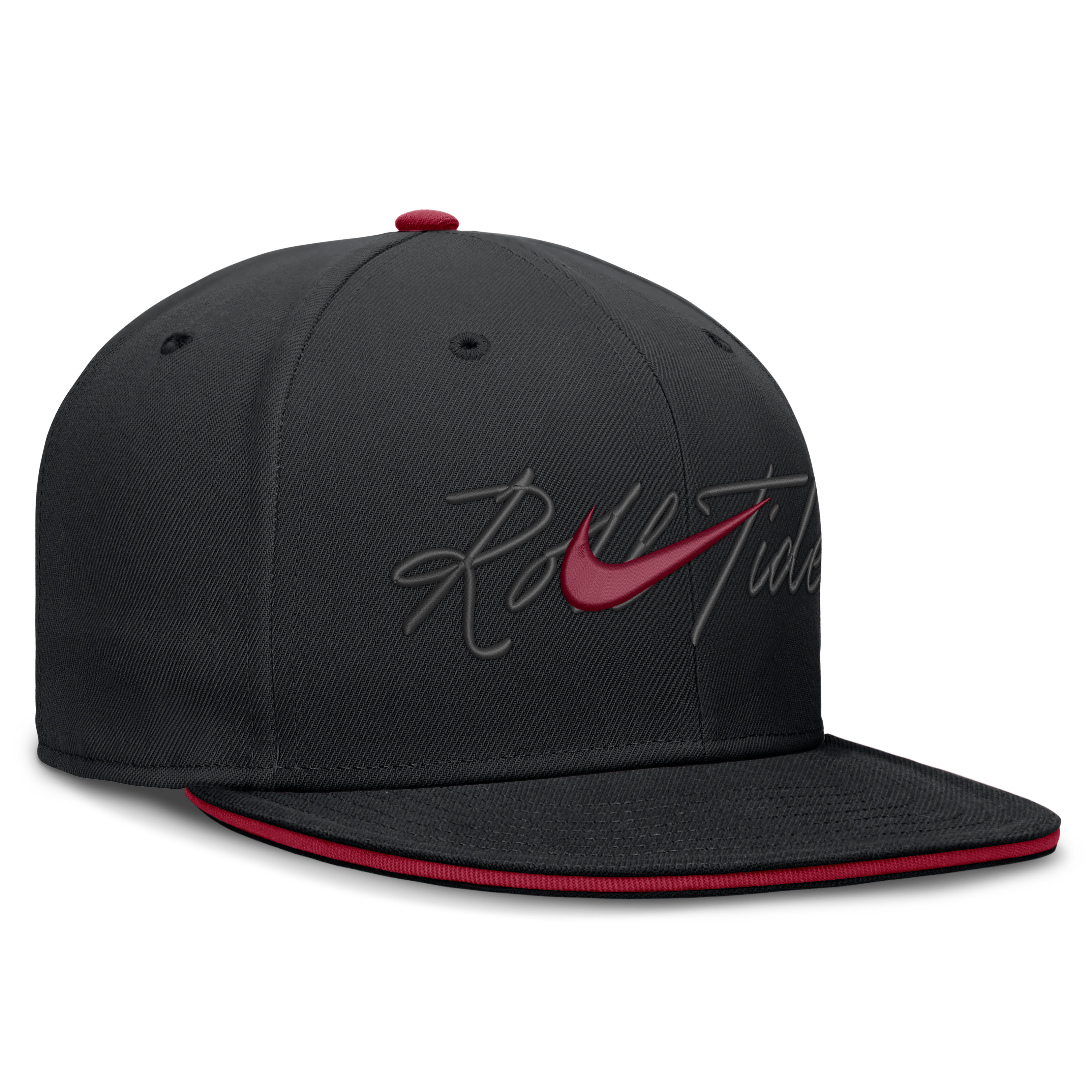 Casquette ajustée Nike Alabama Crimson Tide Dri-FIT Primetime Script pour homme