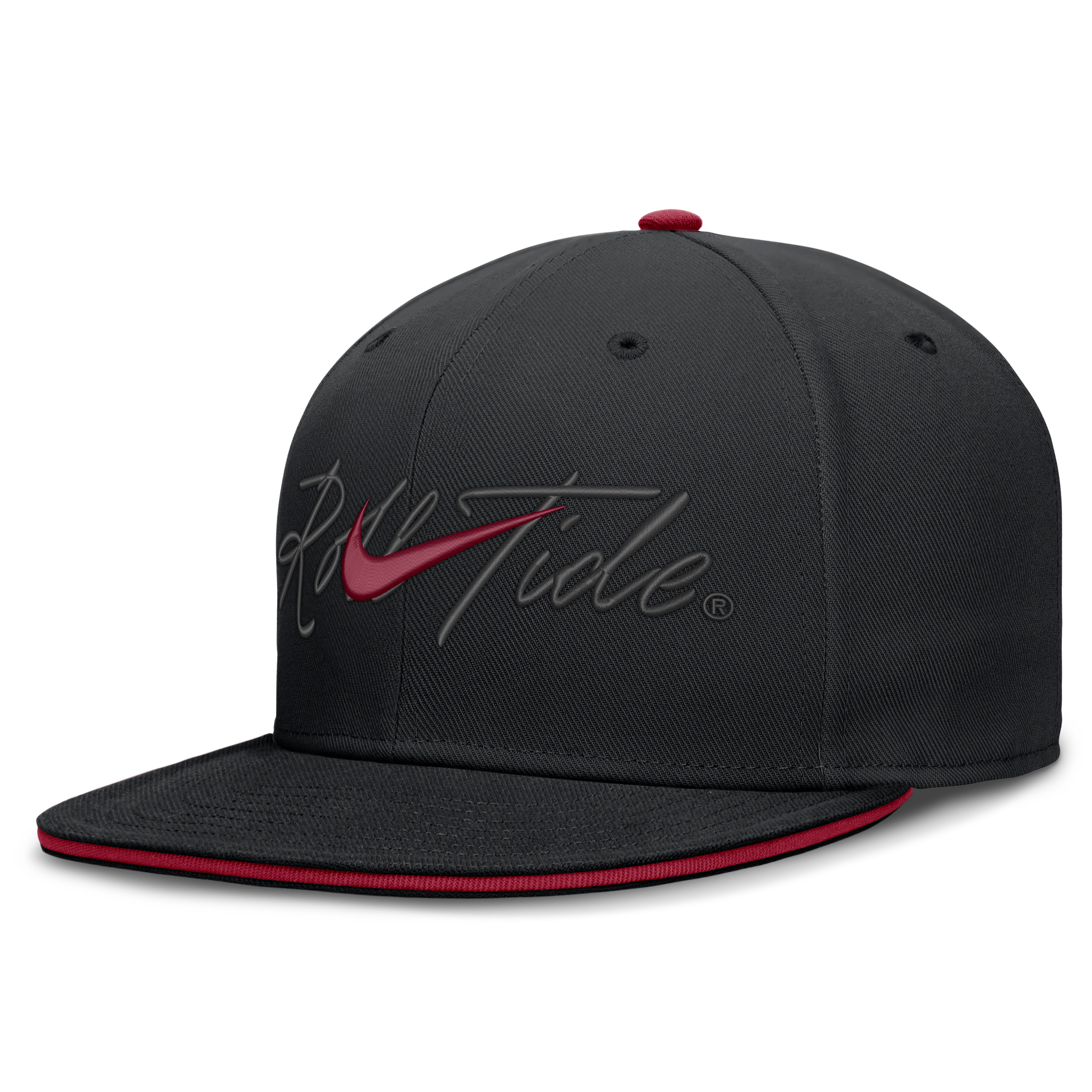 Casquette ajustée Nike Alabama Crimson Tide Dri-FIT Primetime Script pour homme