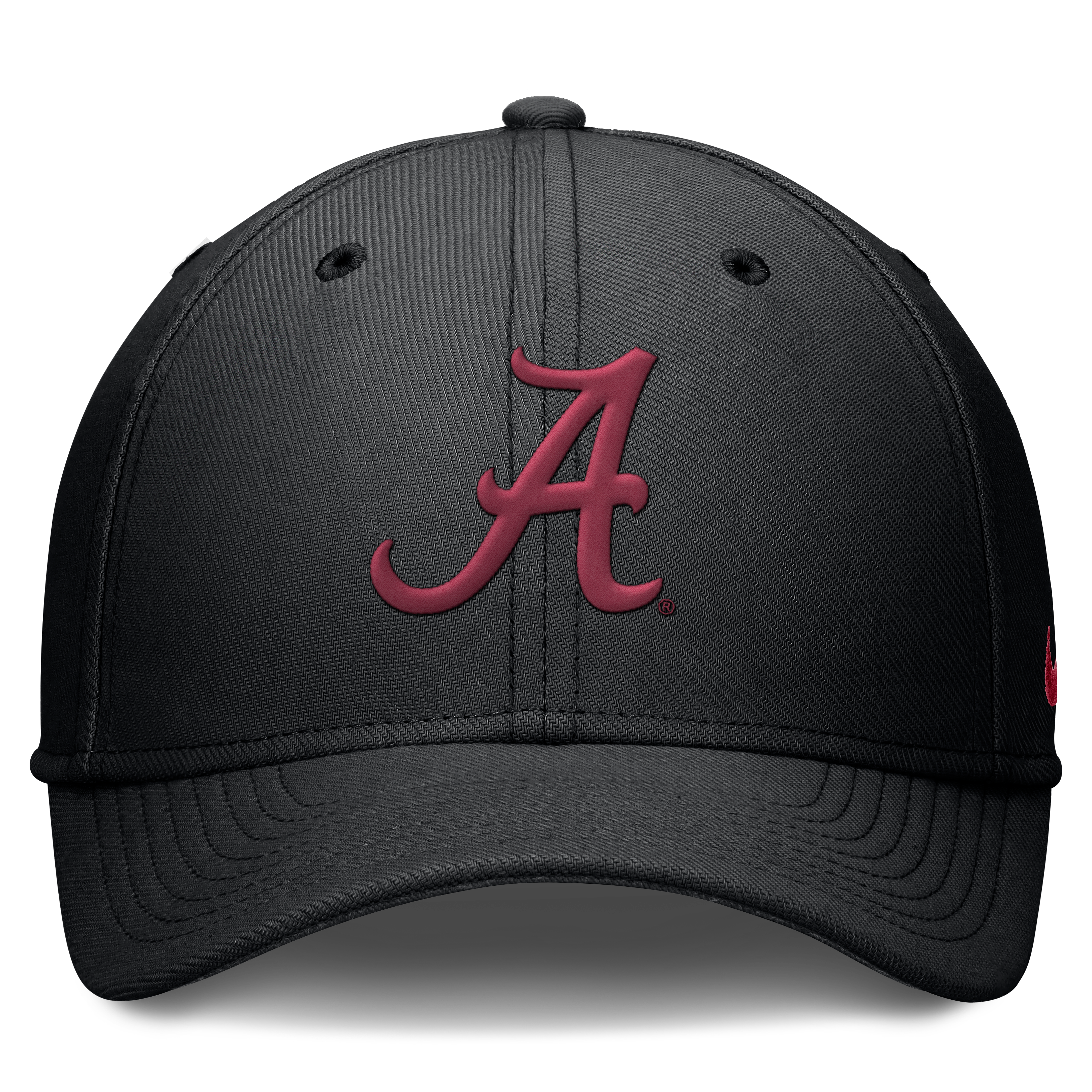Men's Nike Crimson Alabama Tide Rise SwooshFlex Dri-FIT Hat