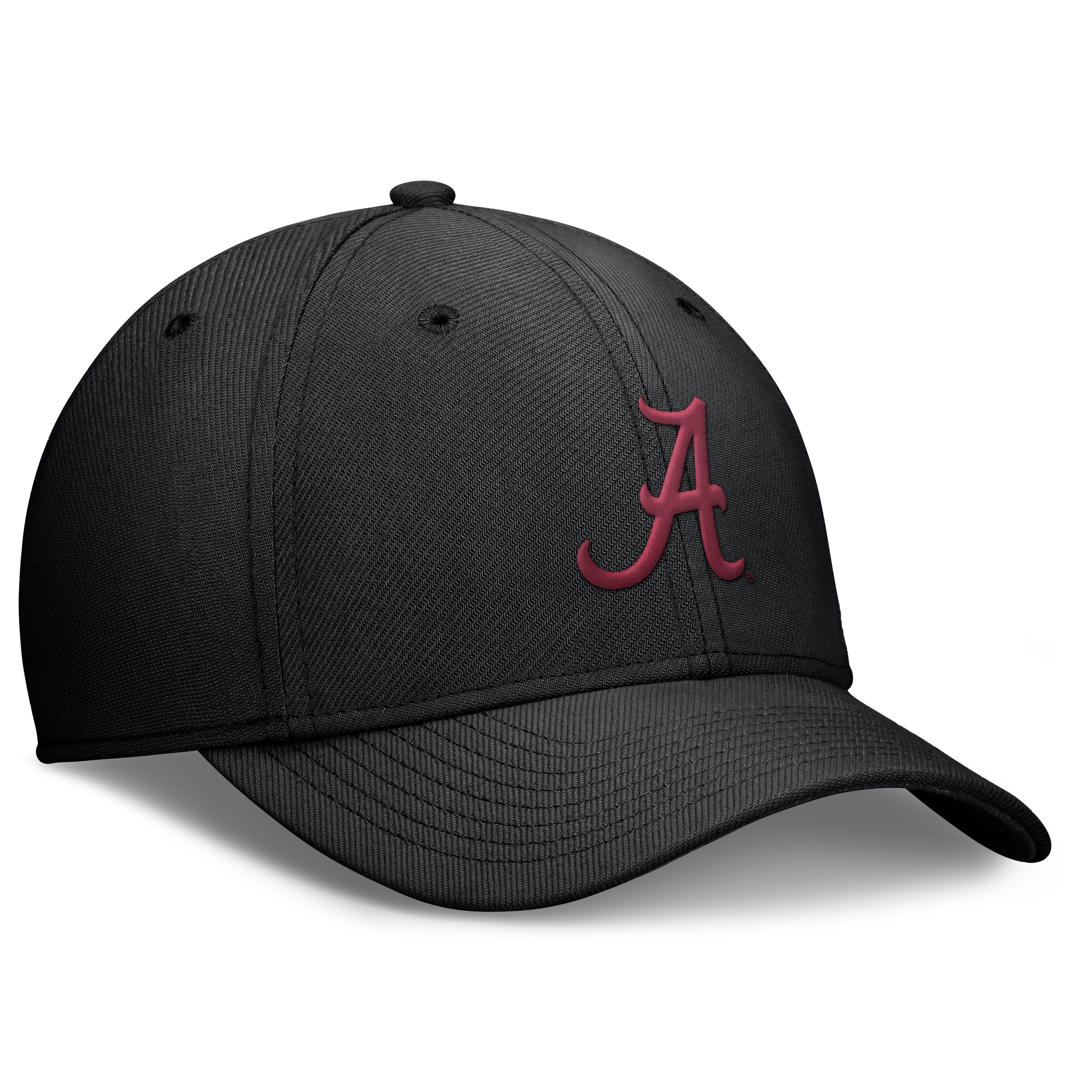 Men's Nike Crimson Alabama Tide Rise SwooshFlex Dri-FIT Hat