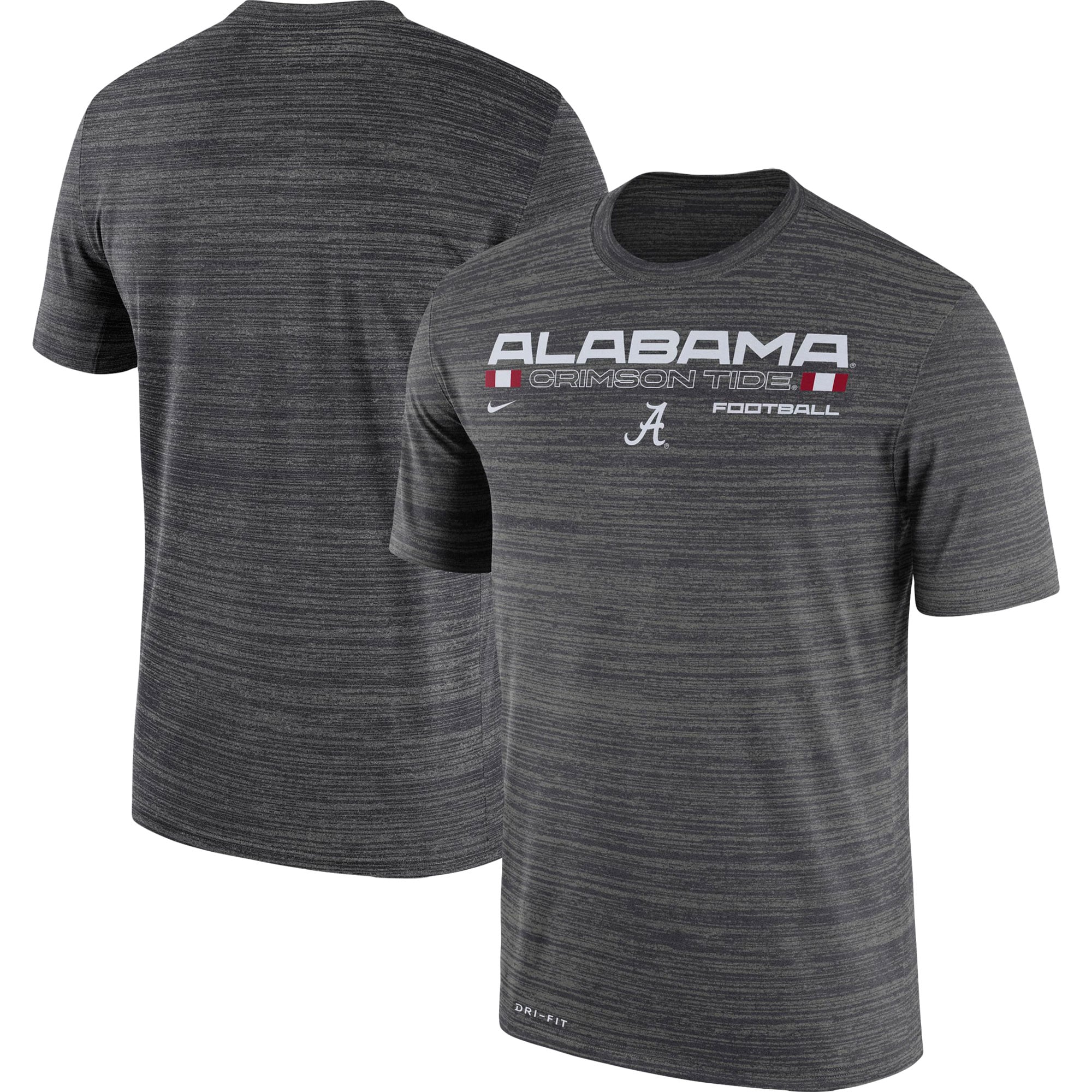 Men's Nike Charcoal Alabama Crimson Tide Velocity Legend