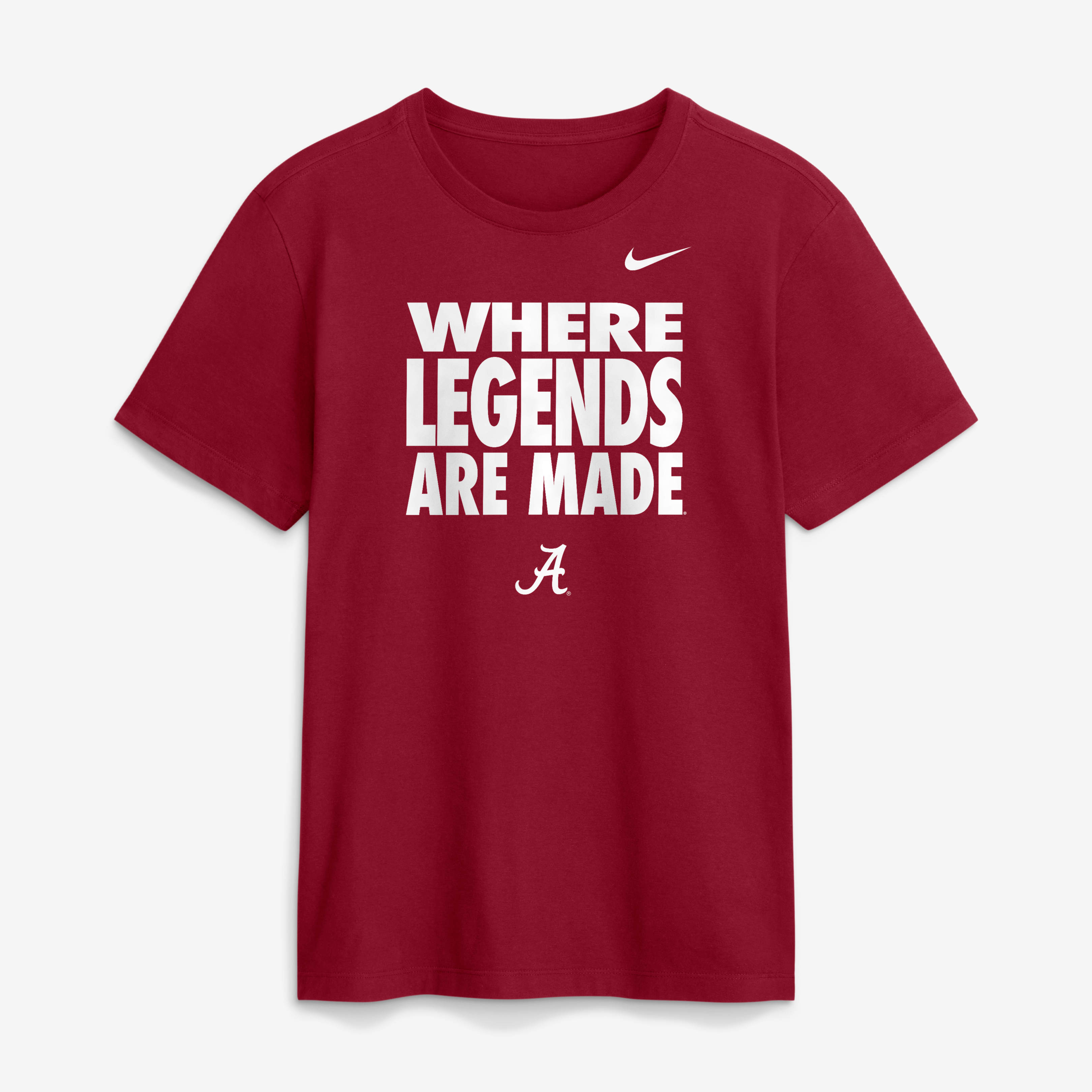 Men's Nike Crimson Alabama Tide 2026 Sideline Dri-FIT Slogan T-Shirt