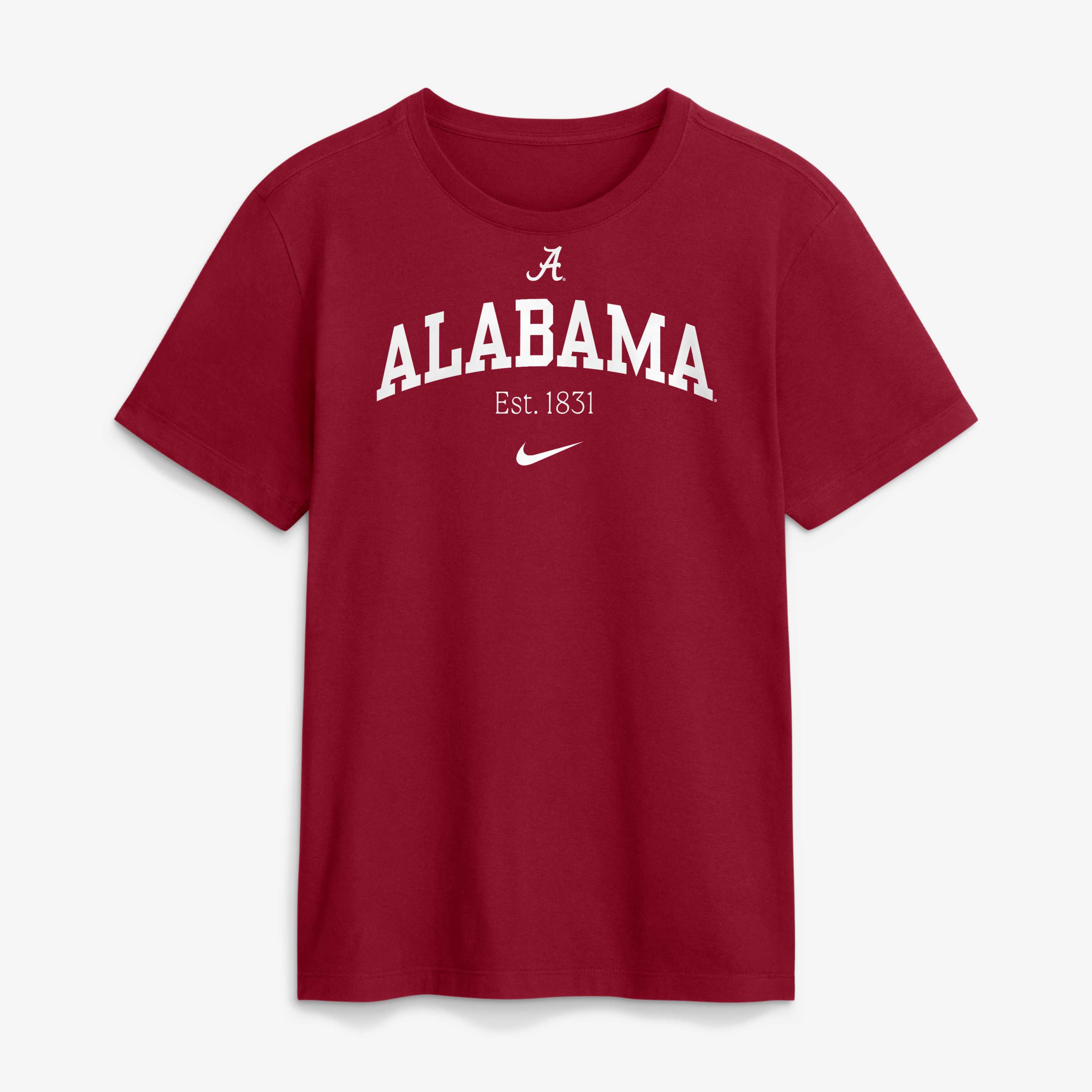 Men's Nike Crimson Alabama Tide Academic Arch T-Shirt