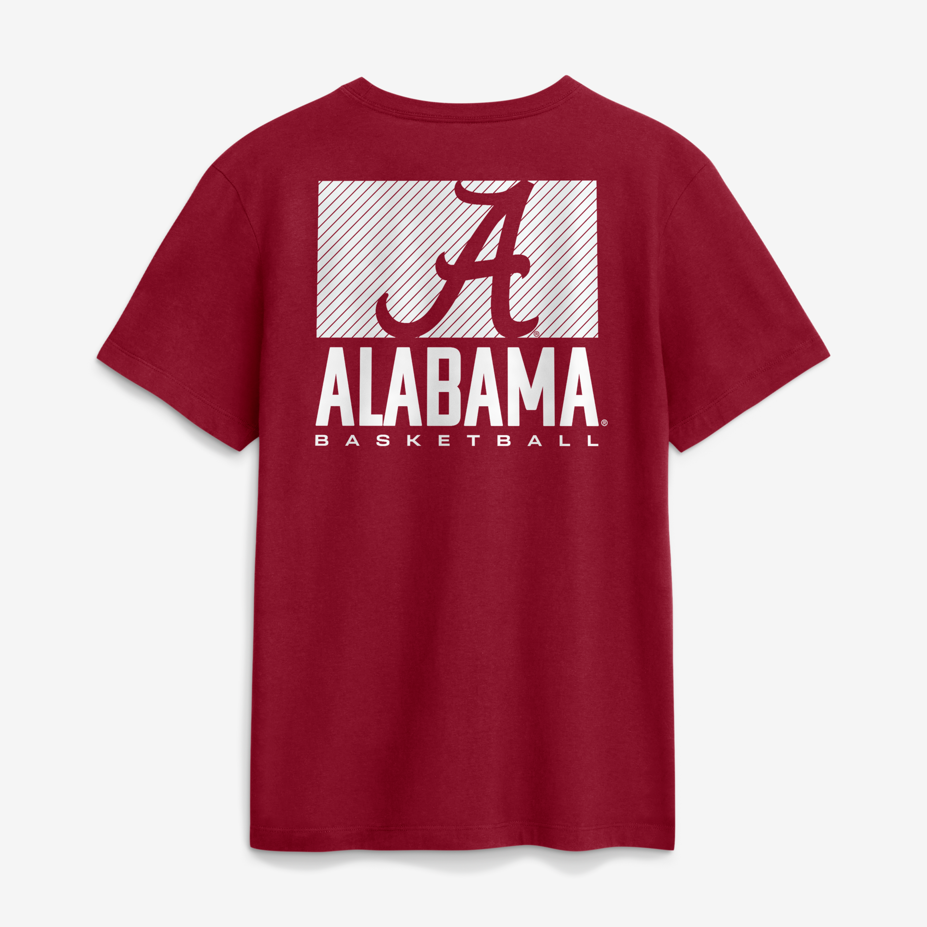 T-shirt Nike Crimson Alabama Tide Courtside Dri-FIT pour homme