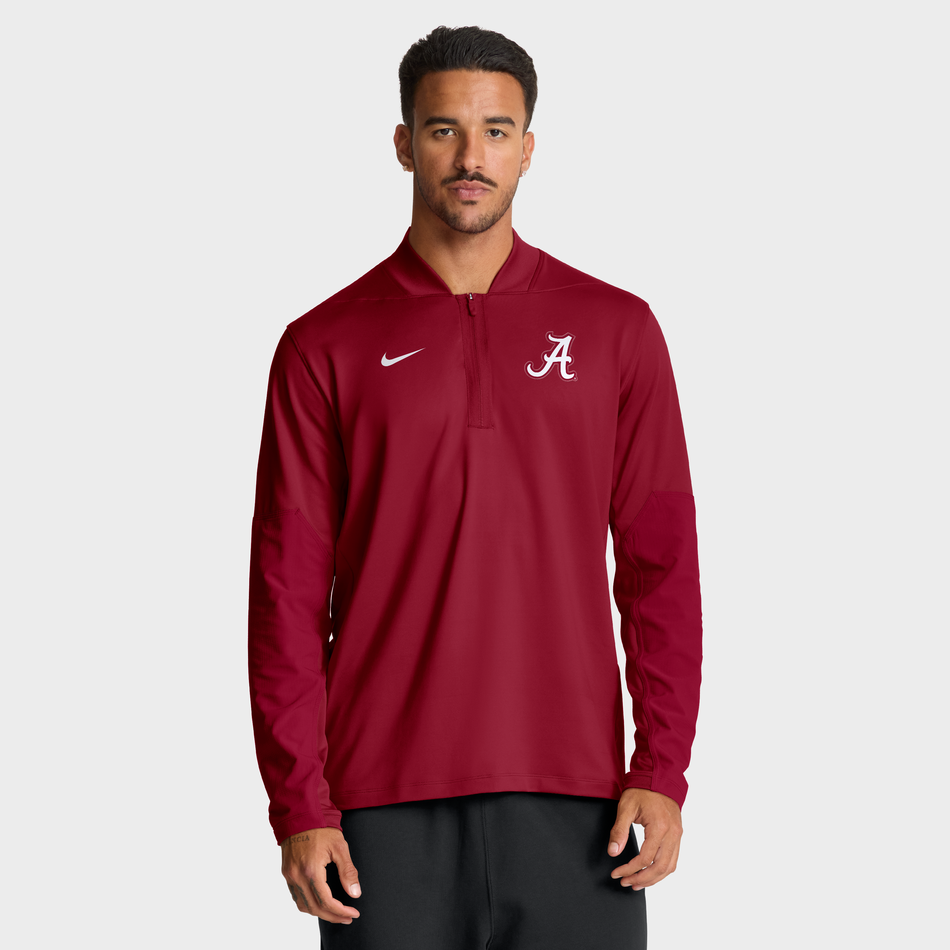 Men's Nike Crimson Alabama Tide One Goal Performance Half-Zip Pullover