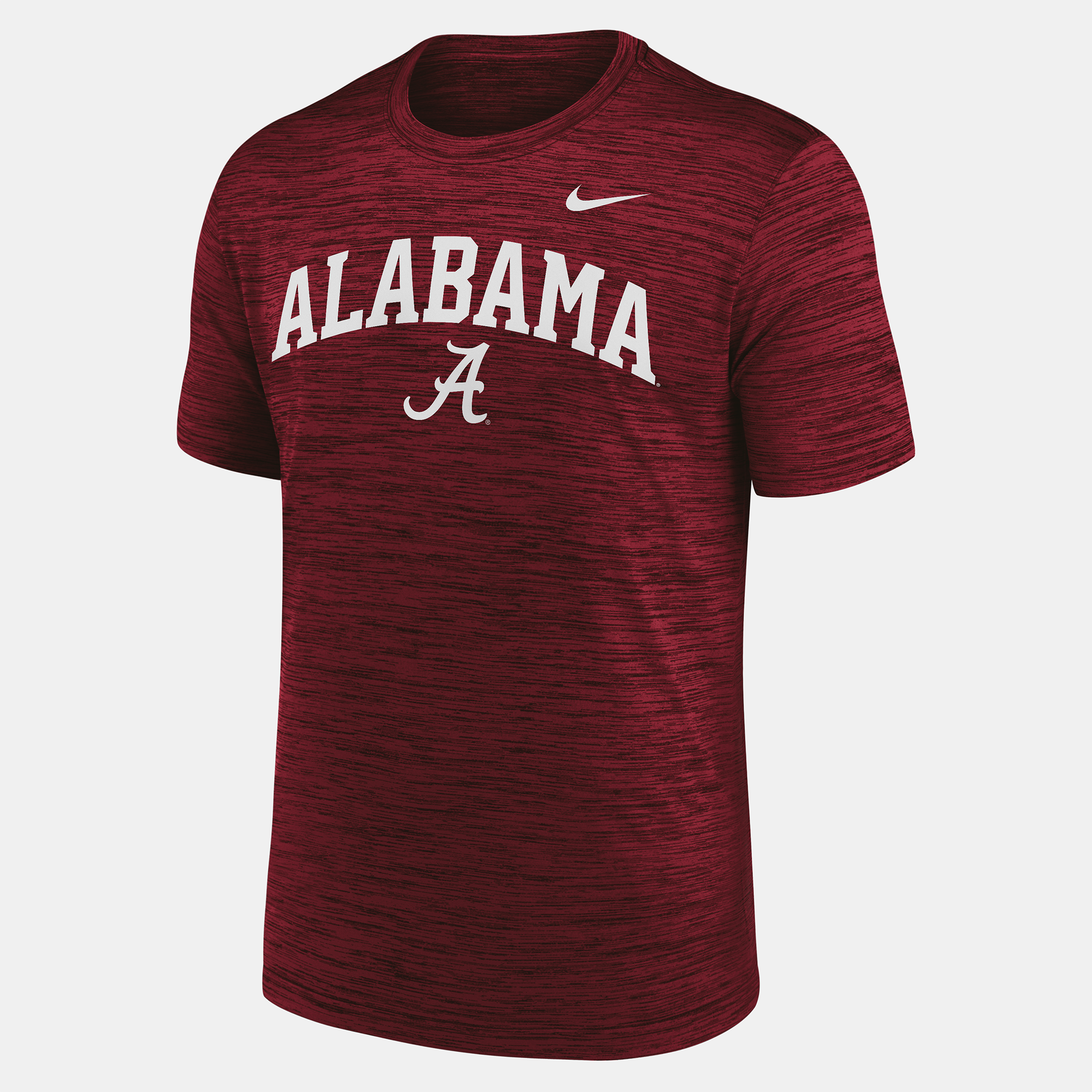 Men's Nike Crimson Alabama Tide Primetime Arch Logo Velocity Dri-FIT T-Shirt