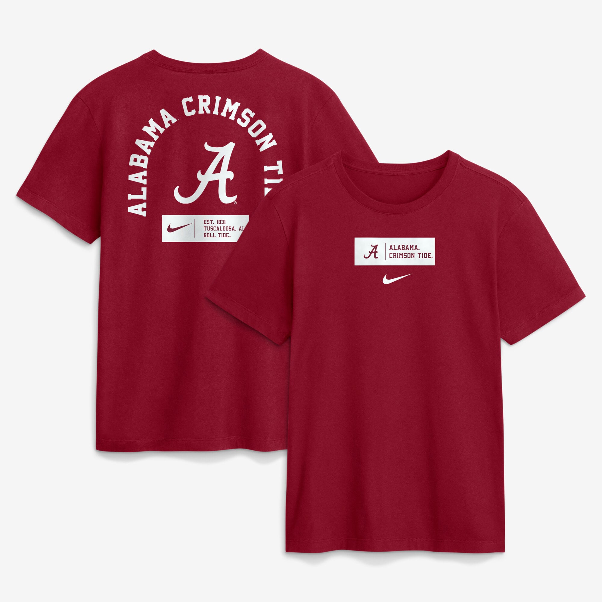 Men's Nike Crimson Alabama Tide Primetime Crew T-Shirt