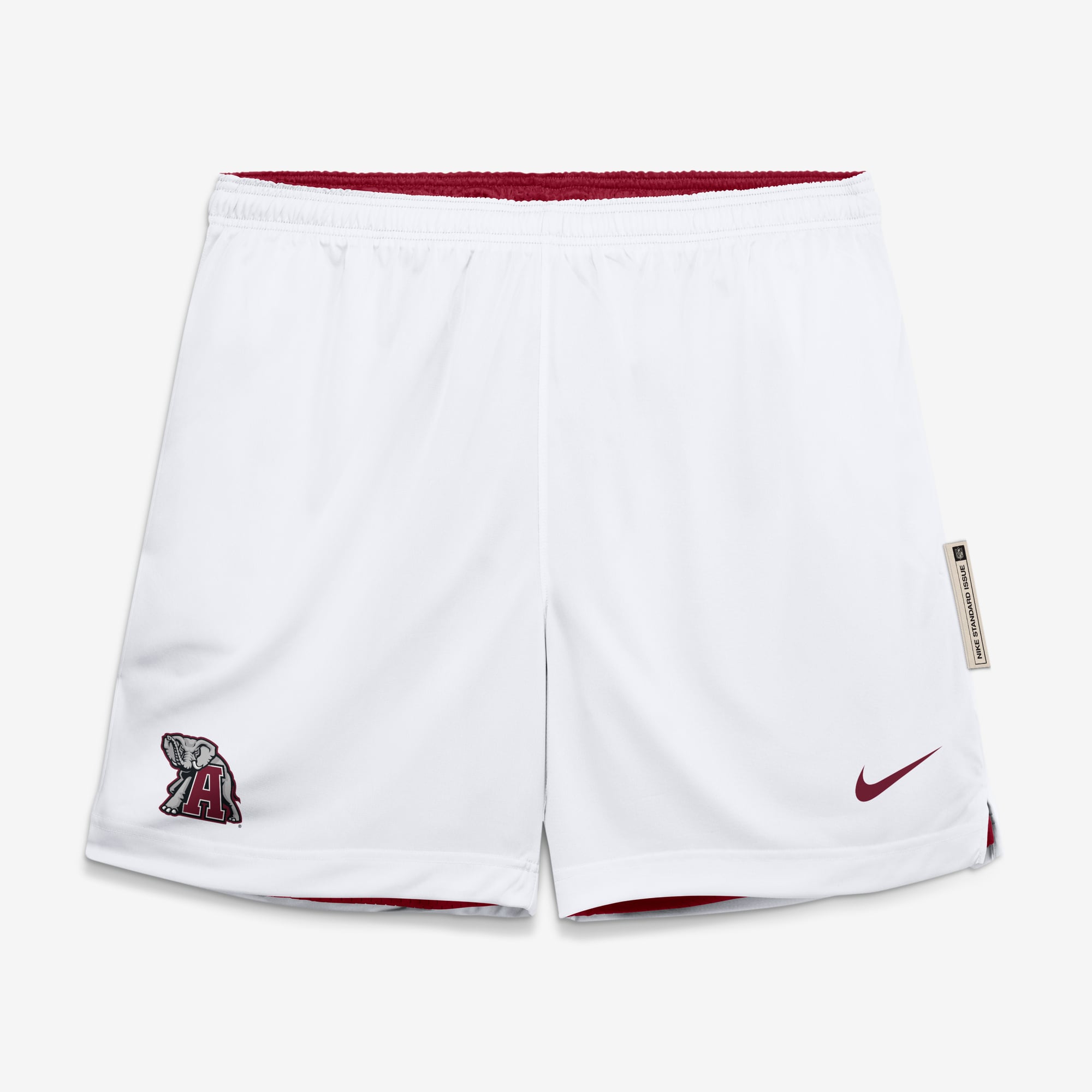 Men's Nike  Crimson/White Alabama Crimson Tide Courtside Reversible Dri-FIT Shorts