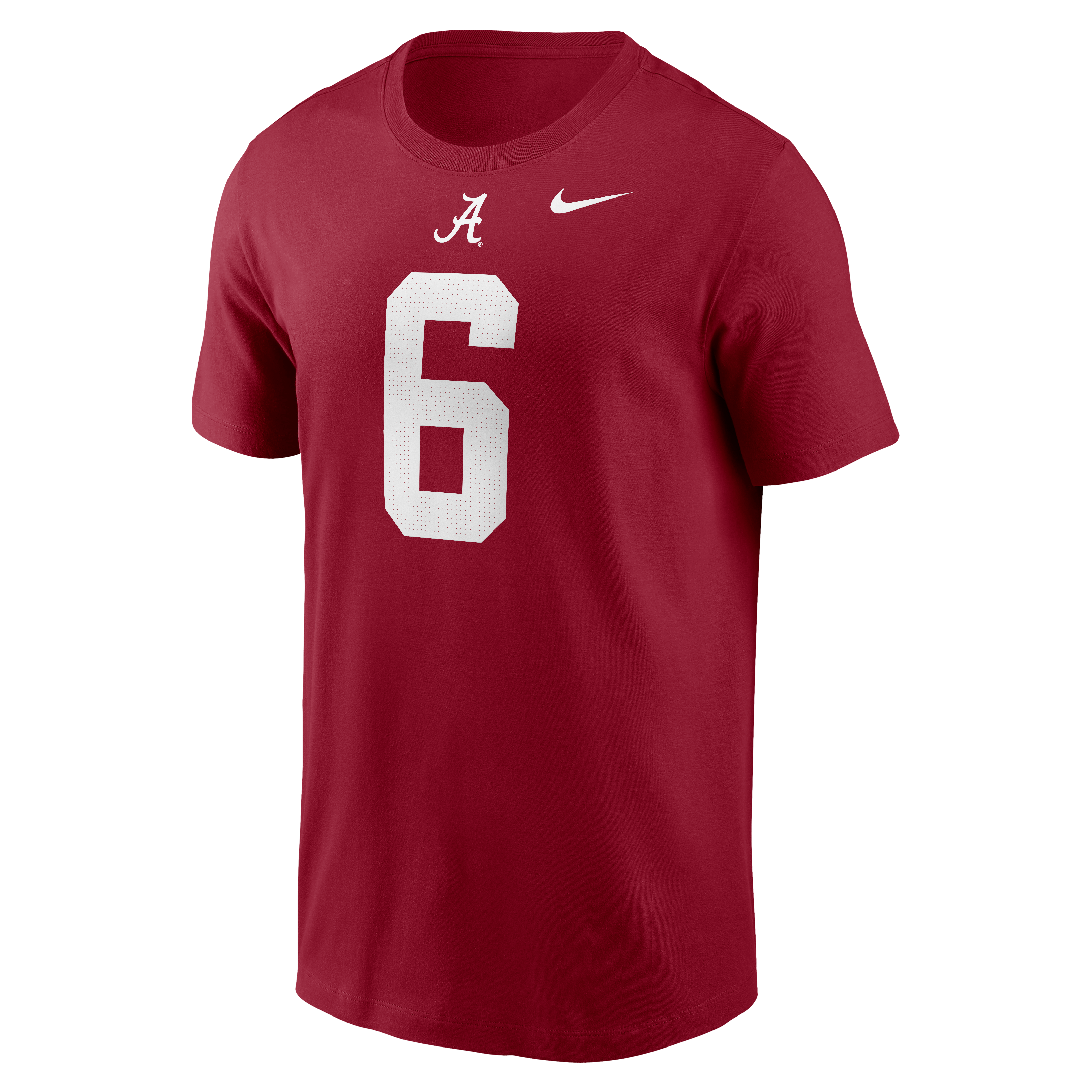 T-shirt Nike pour homme DeVonta Smith Crimson Alabama Tide avec nom et numéro