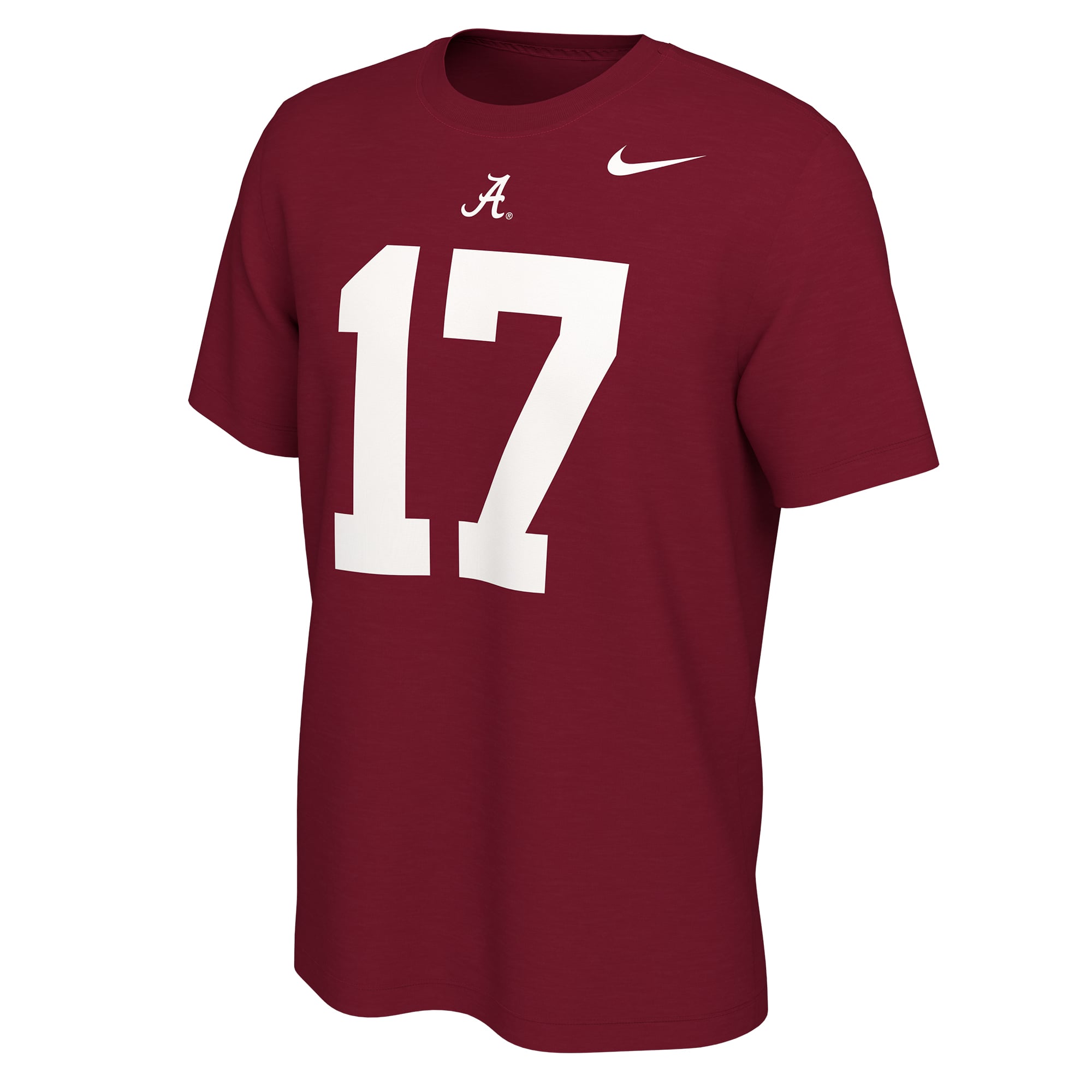 Men's Nike Jaylen Waddle Crimson Alabama Crimson Tide Alumni Name