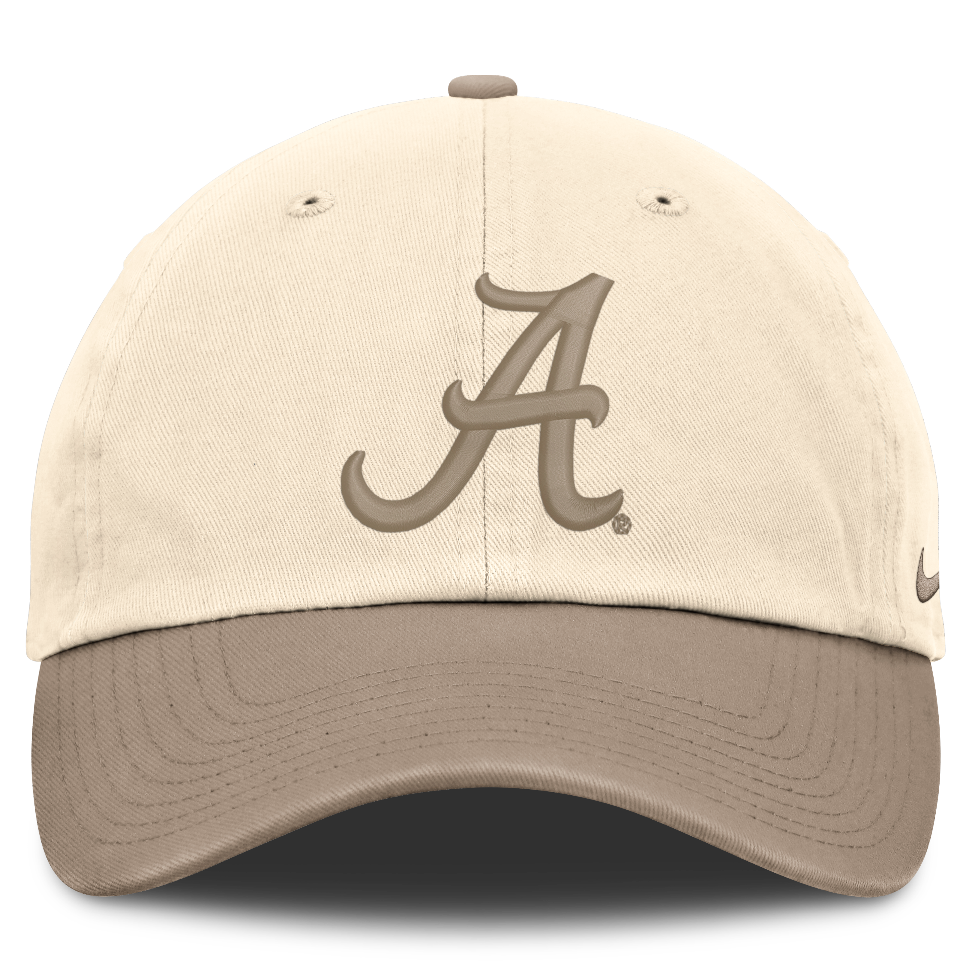 Men's Nike Natural/Khaki Alabama Crimson Tide Two-Tone Club Adjustable Hat