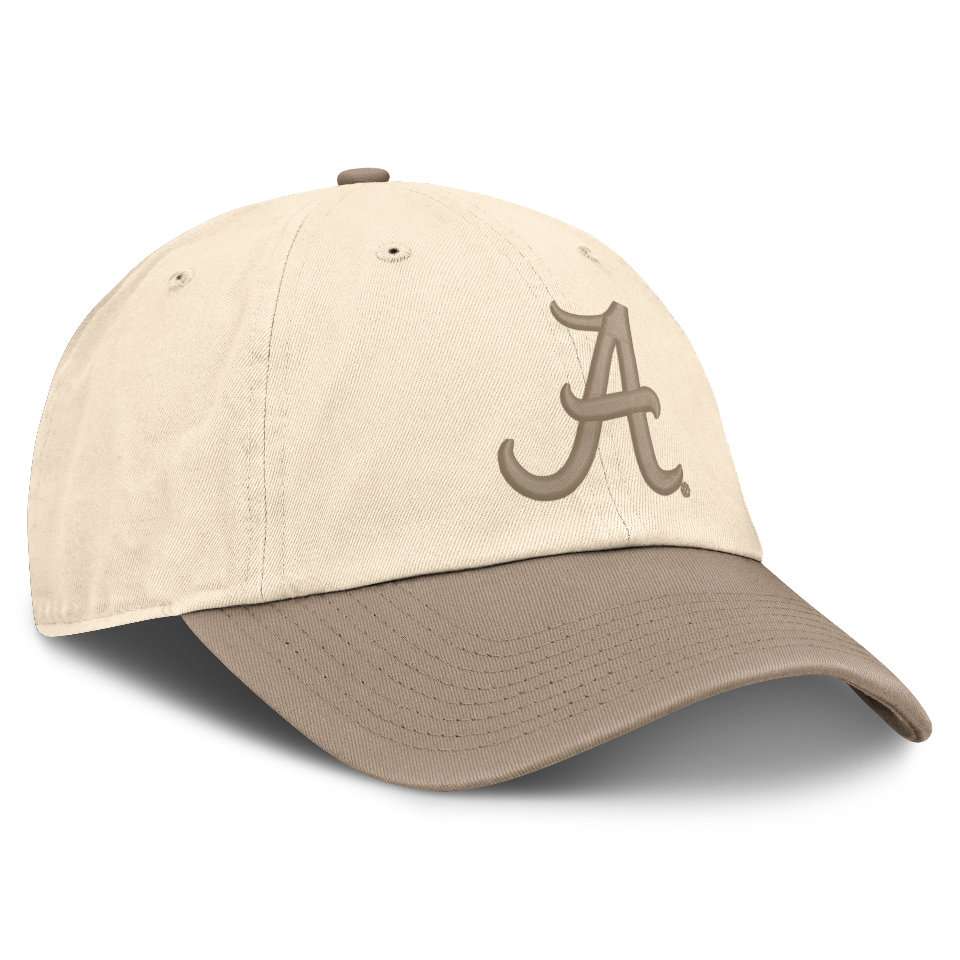 Men's Nike Natural/Khaki Alabama Crimson Tide Two-Tone Club Adjustable Hat