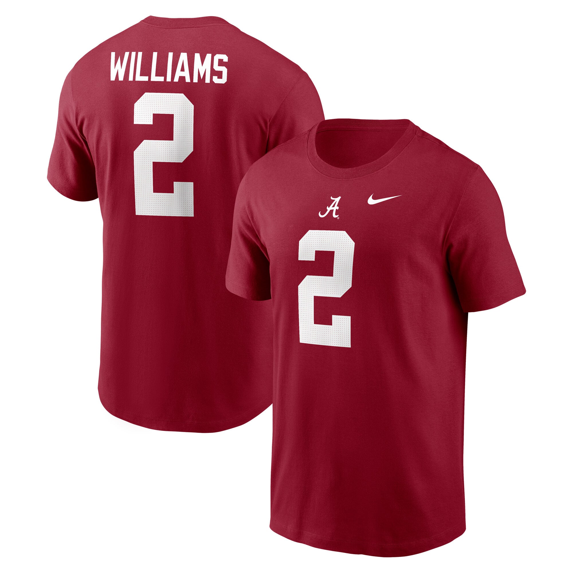 Men's Nike Ryan Williams Crimson Alabama Tide Name & Number T-Shirt