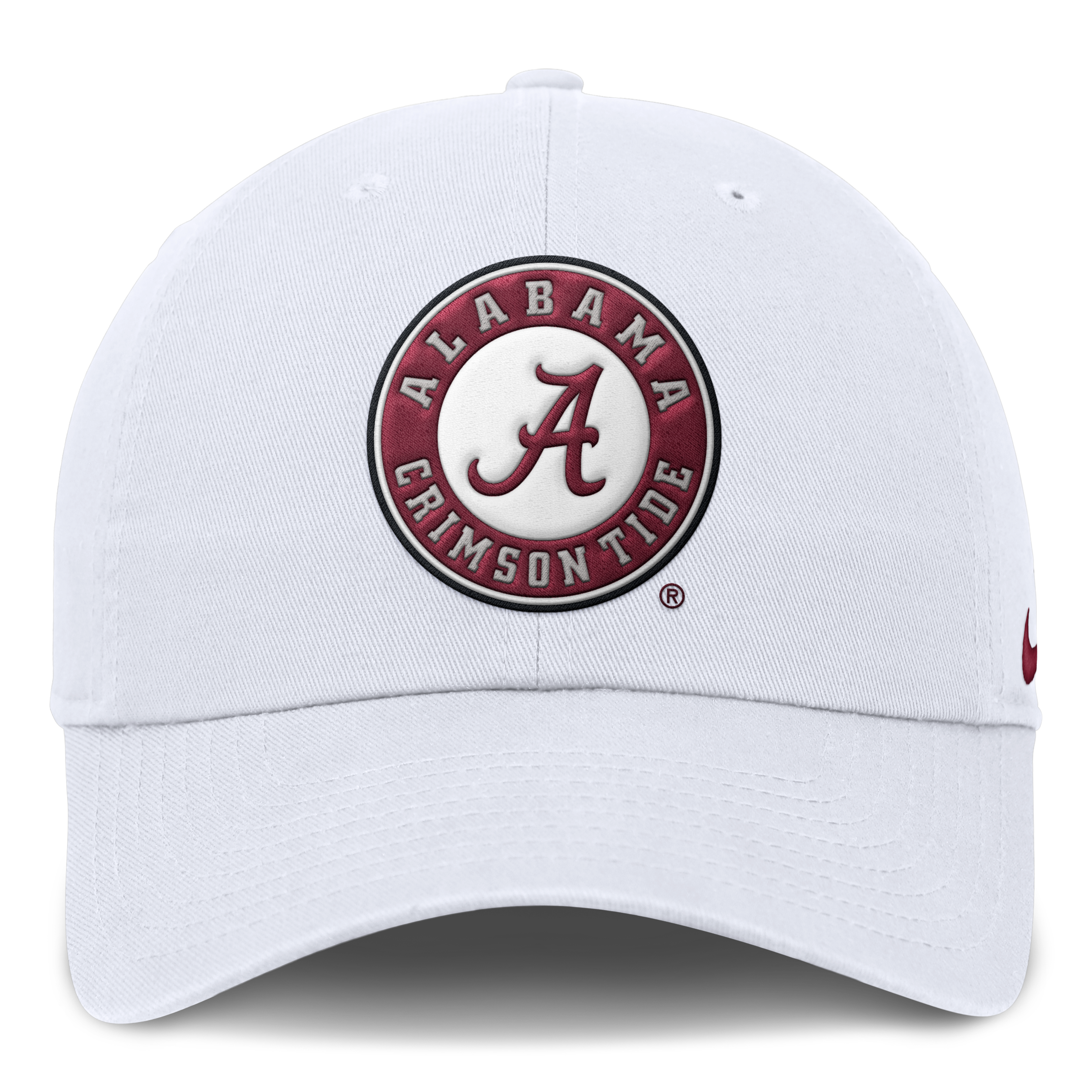 Men's Nike White Alabama Crimson Tide Club Dri-FIT Adjustable Hat