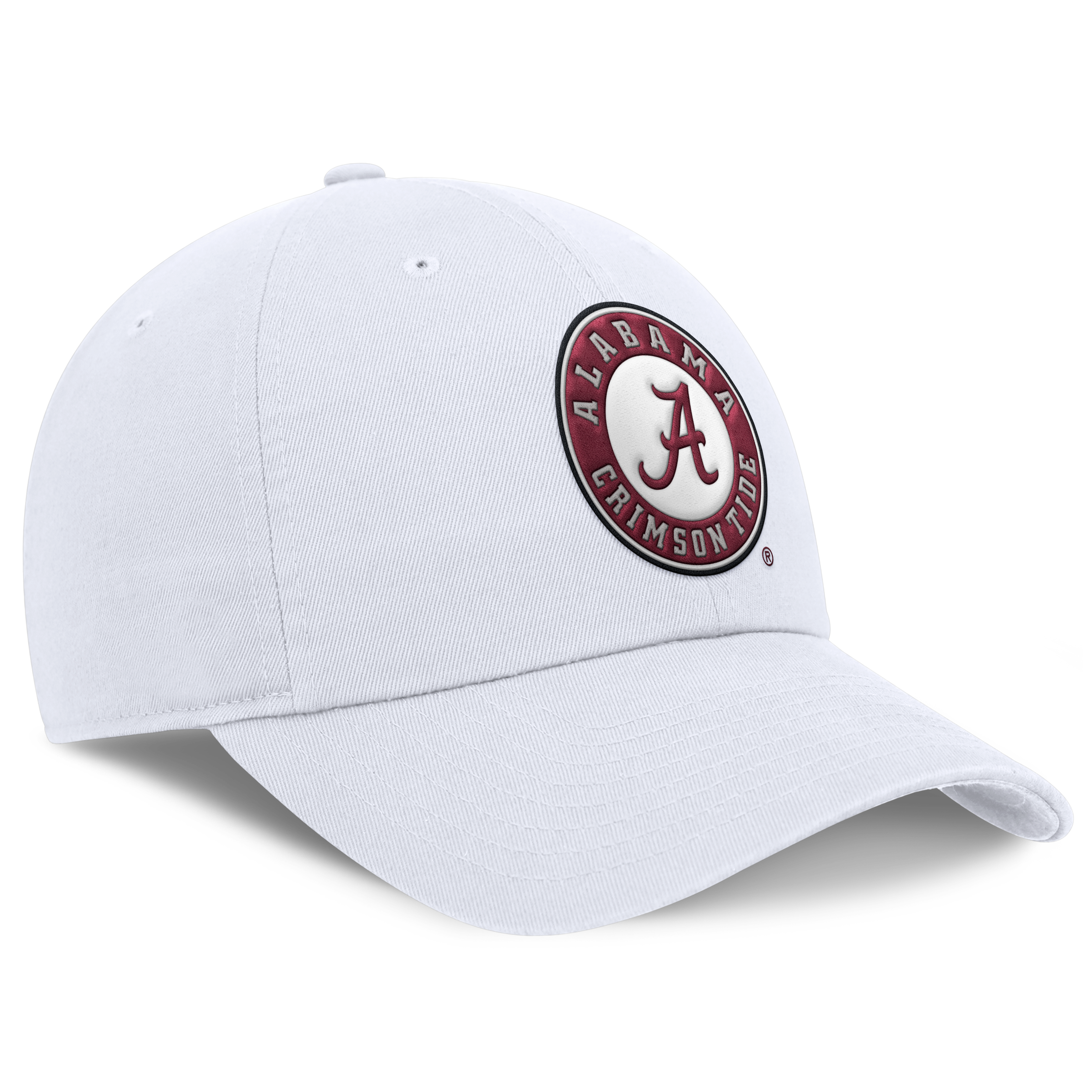 Men's Nike White Alabama Crimson Tide Club Dri-FIT Adjustable Hat