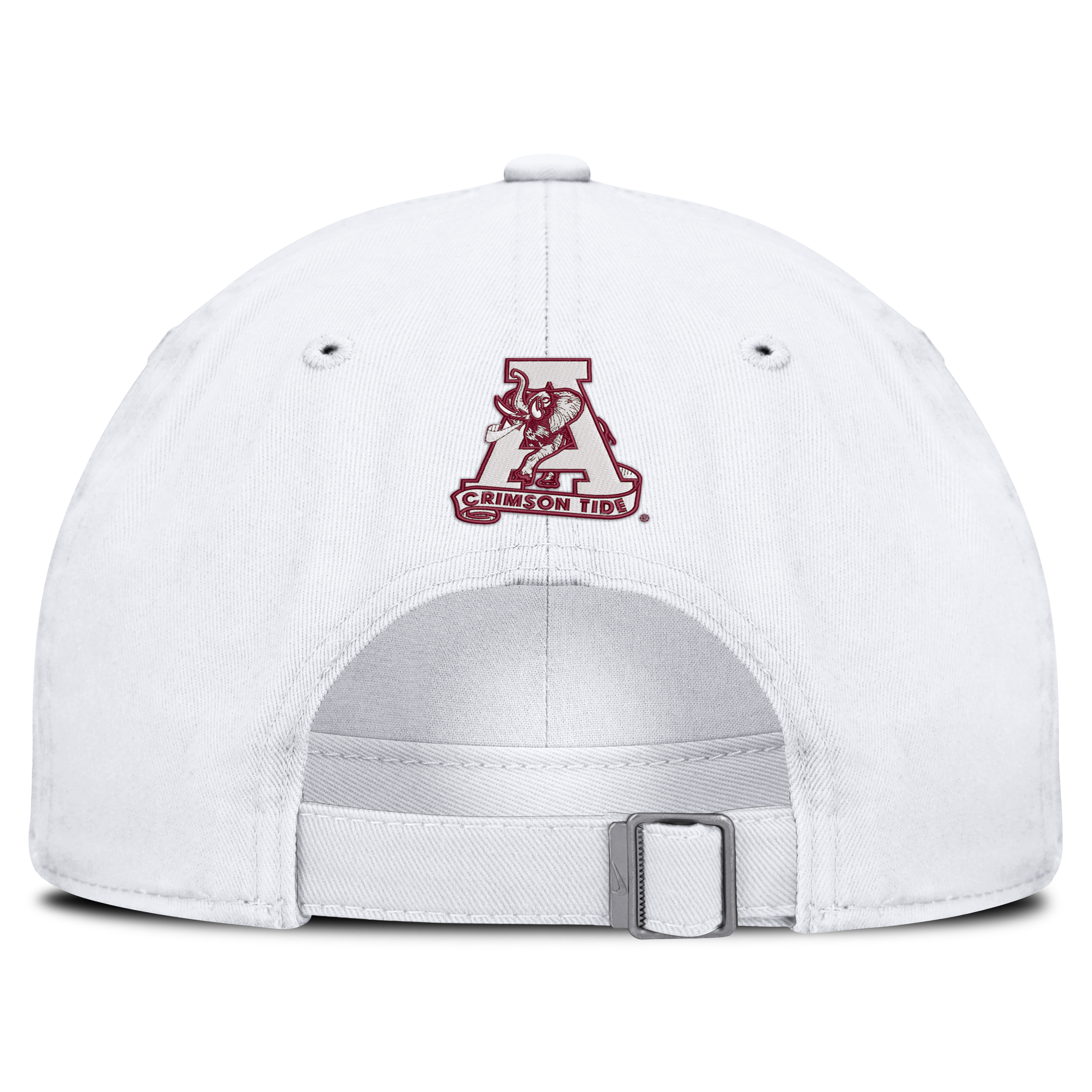 Casquette ajustable Nike blanche Alabama Crimson Tide Legacy Letter & Mascot Club pour homme